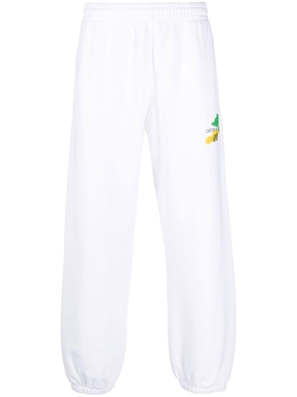 OFF-WHITE Cotton Joggers for Men - Comfortable Fit