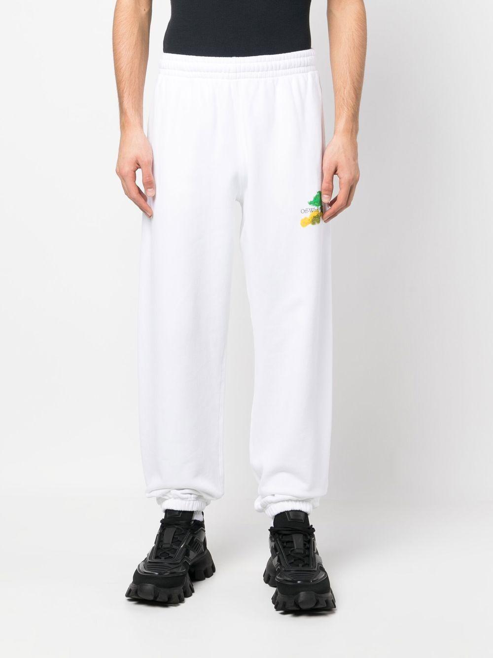 OFF-WHITE Cotton Joggers for Men - Comfortable Fit