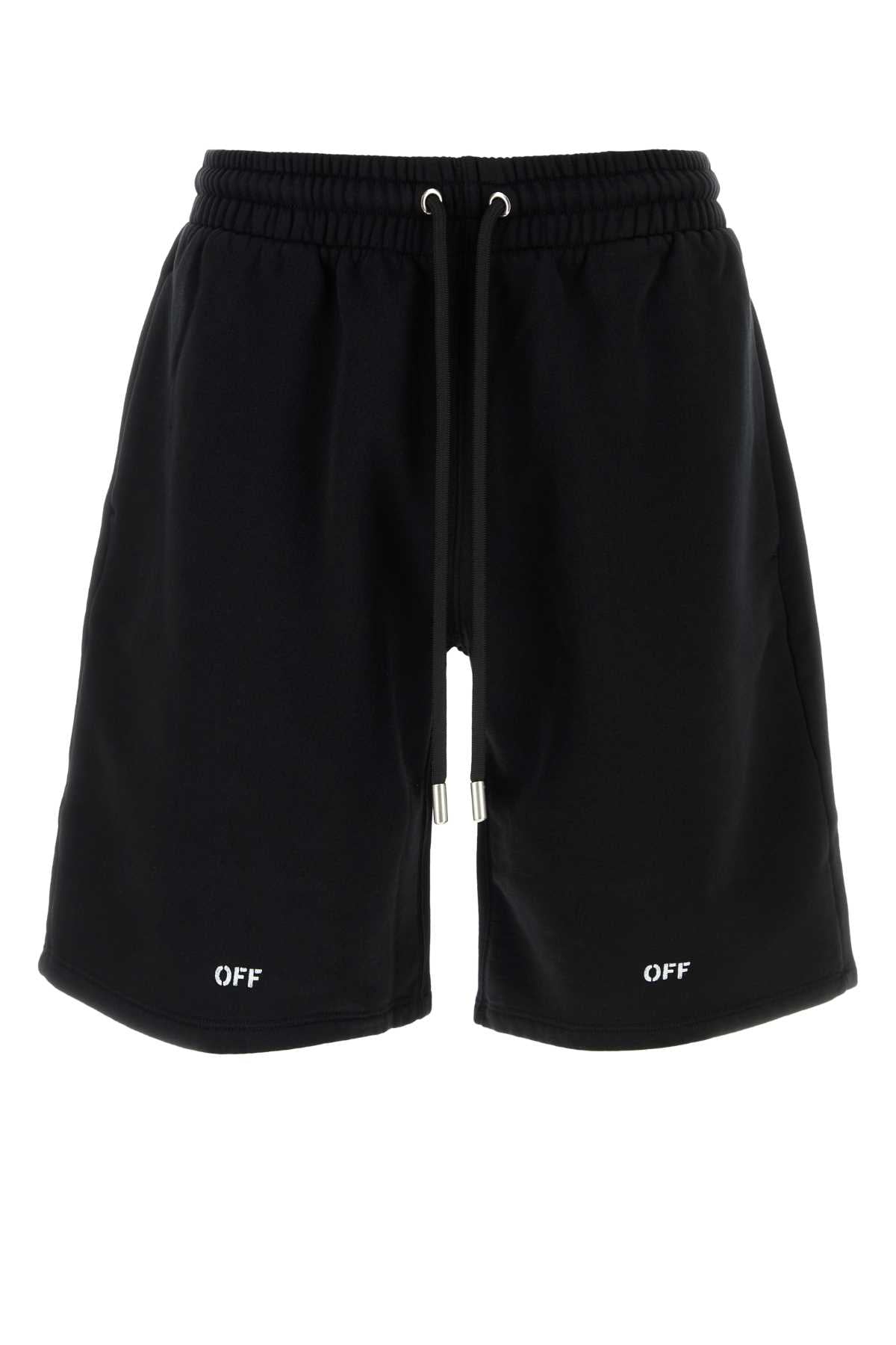OFF-WHITE Cotton Bermuda Shorts for Men - FW25