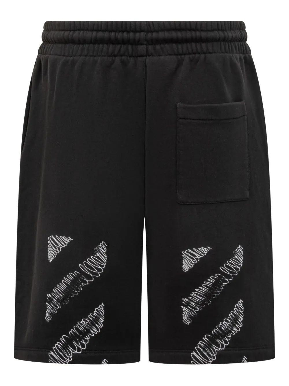 OFF-WHITE Scribble Diag Skate Sweatshort