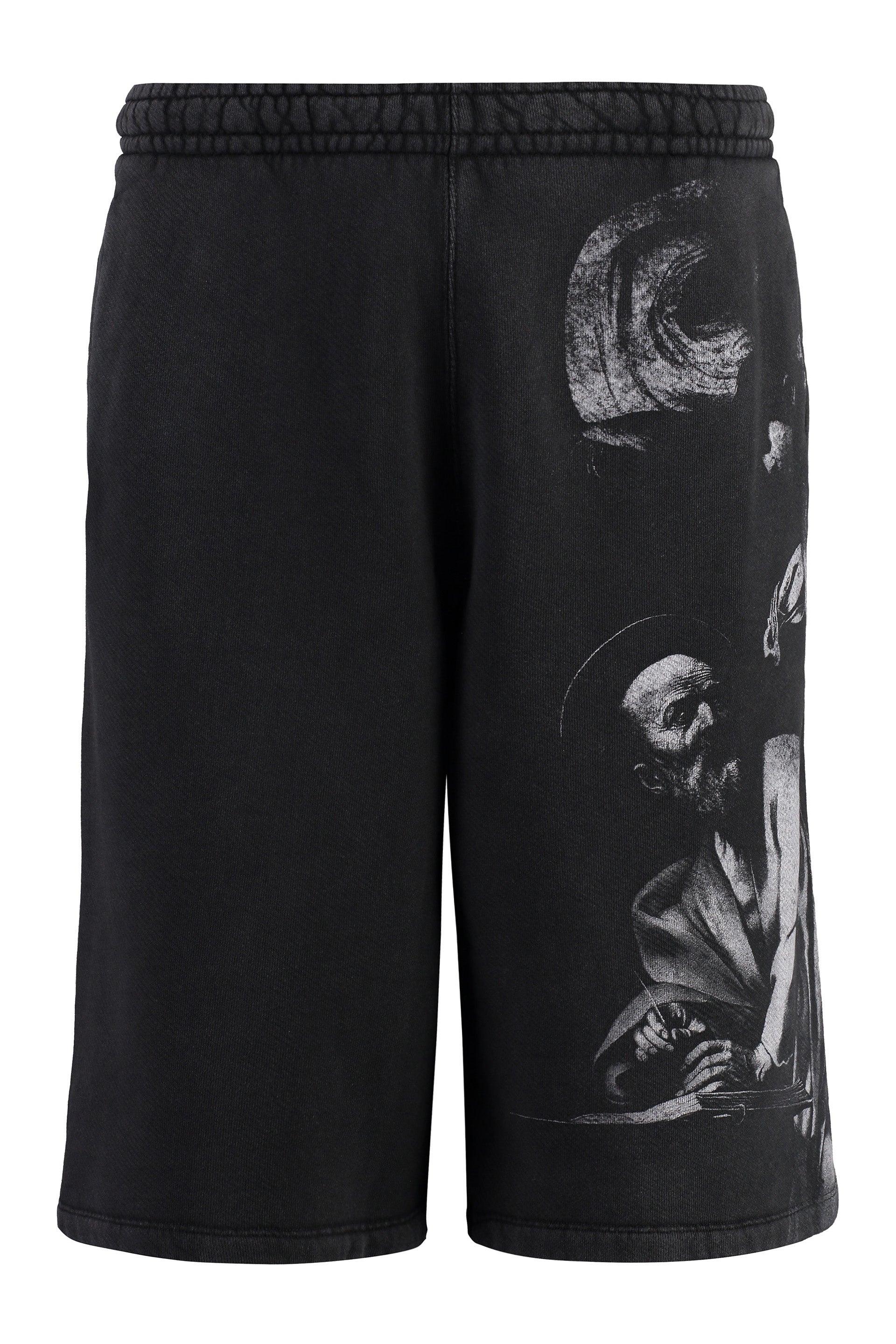OFF-WHITE Oversized Printed Sweatshorts
