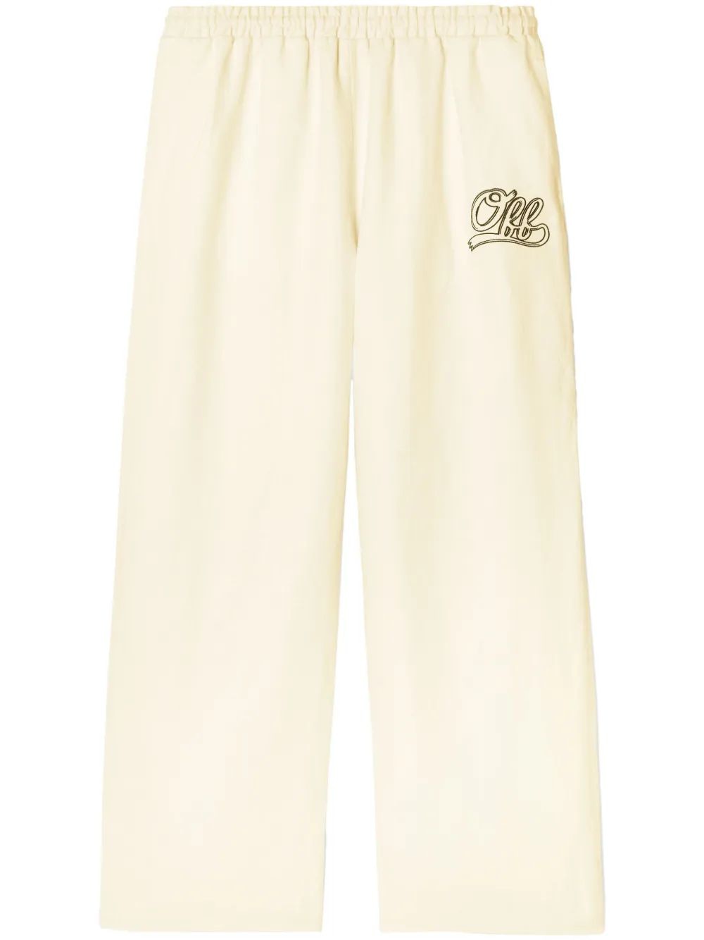 OFF-WHITE Italic Linen Souvenir Pants