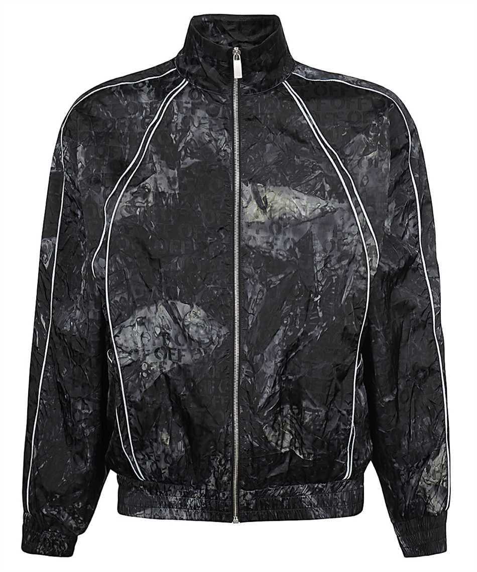 OFF-WHITE Men's Biker Windbreaker Jacket - FW23 Collection