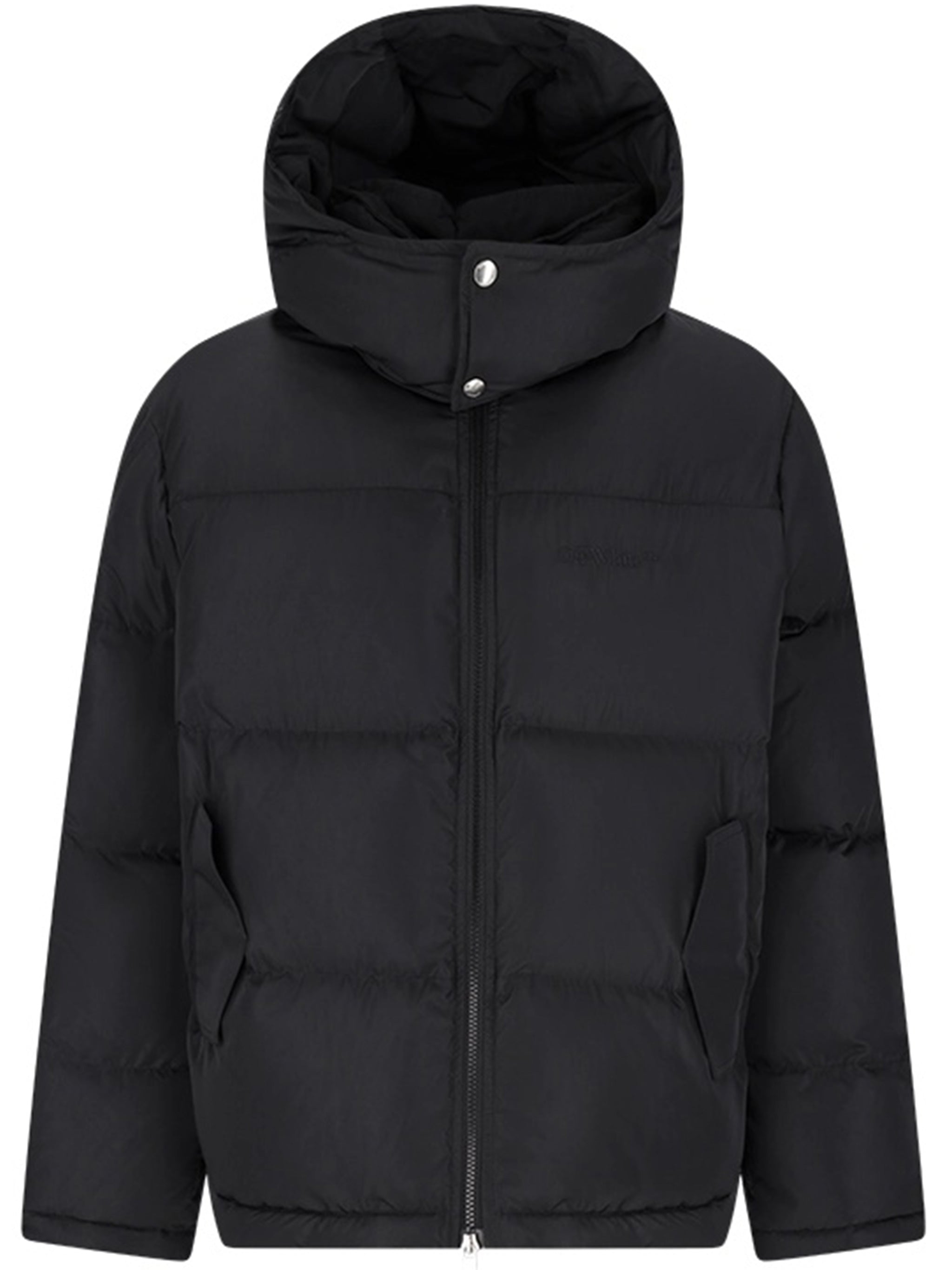OFF-WHITE Essential Polyester Down Jacket for Men - FW25 Edition