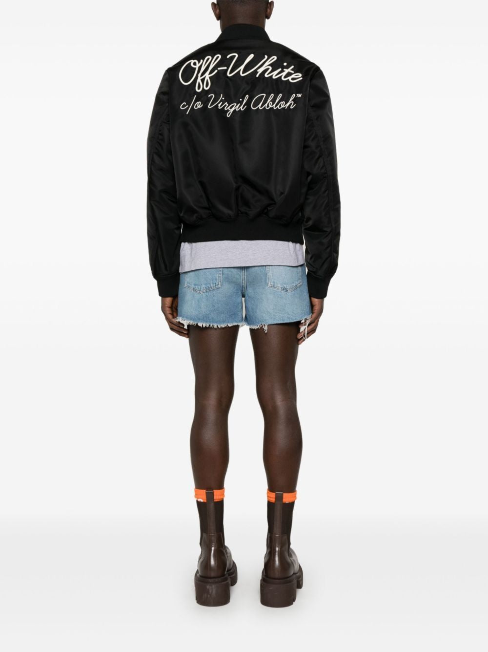 OFF-WHITE Script Varsity Jacket for Men - SS25