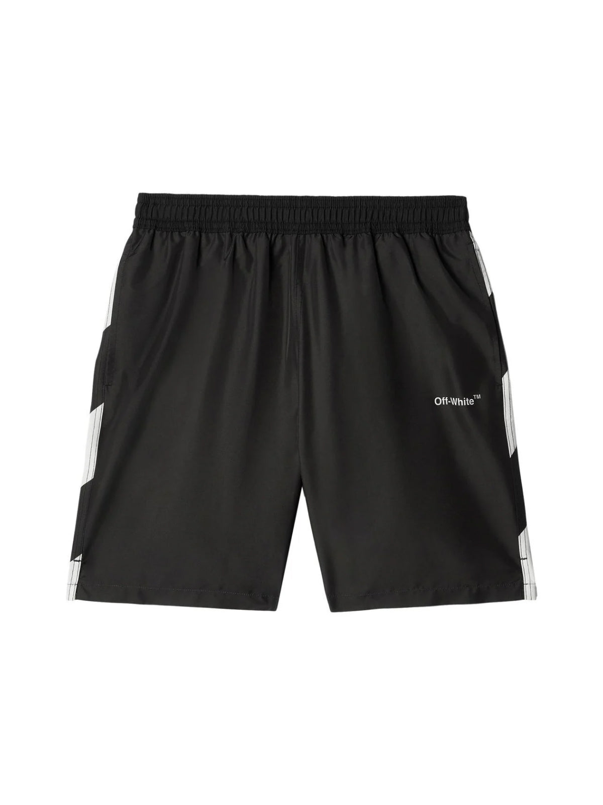 OFF-WHITE Diagonal Logo Mini Surfer Swim Shorts