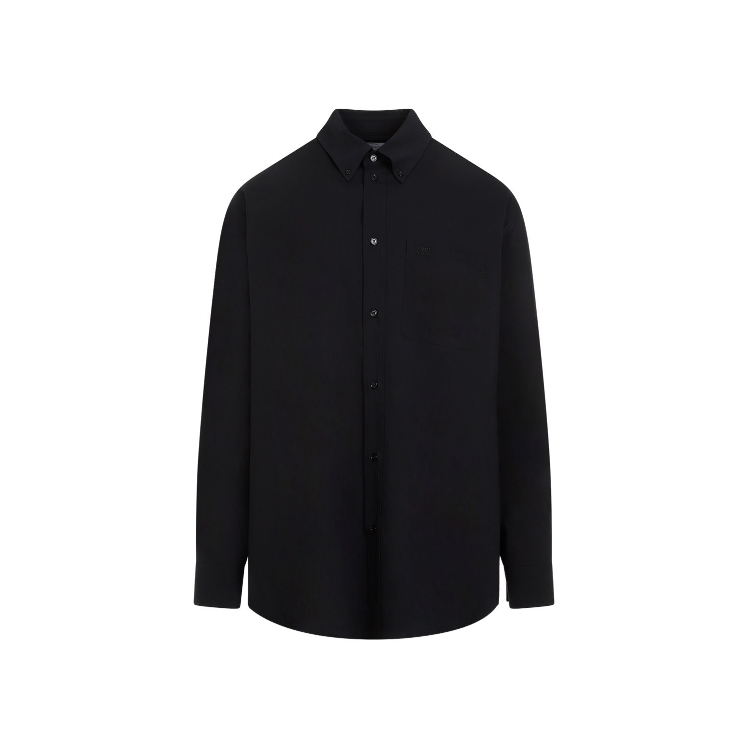 OFF-WHITE Embroidered Cotton Shirt for Men