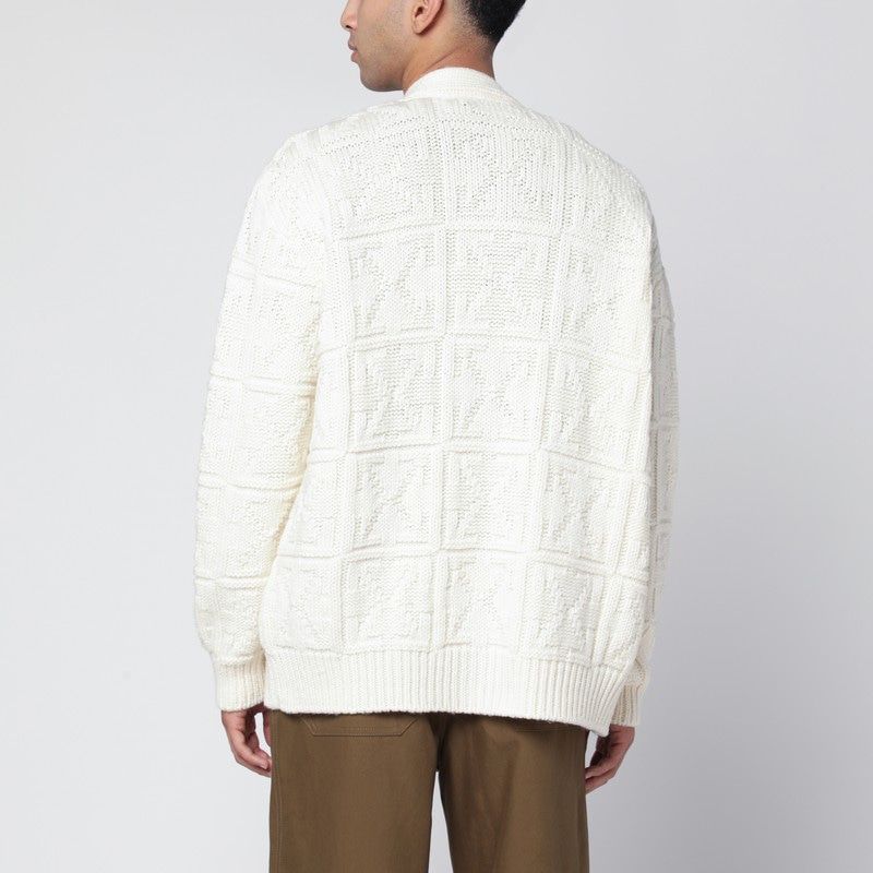 OFF-WHITE Arrow Motif Intarsia Cardigan