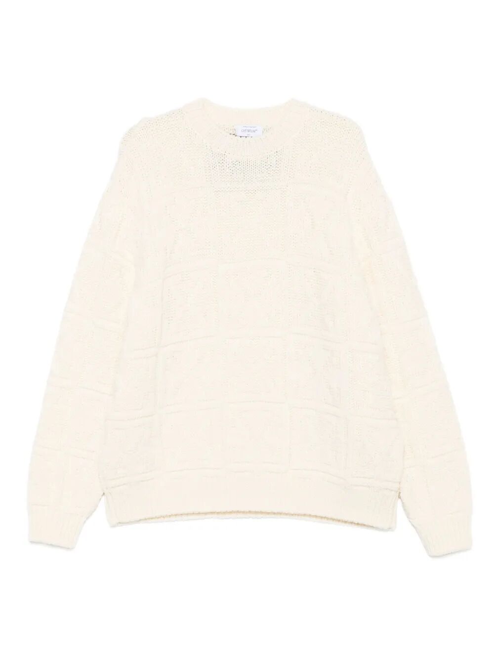 OFF-WHITE Men's Knit Crew Sweater