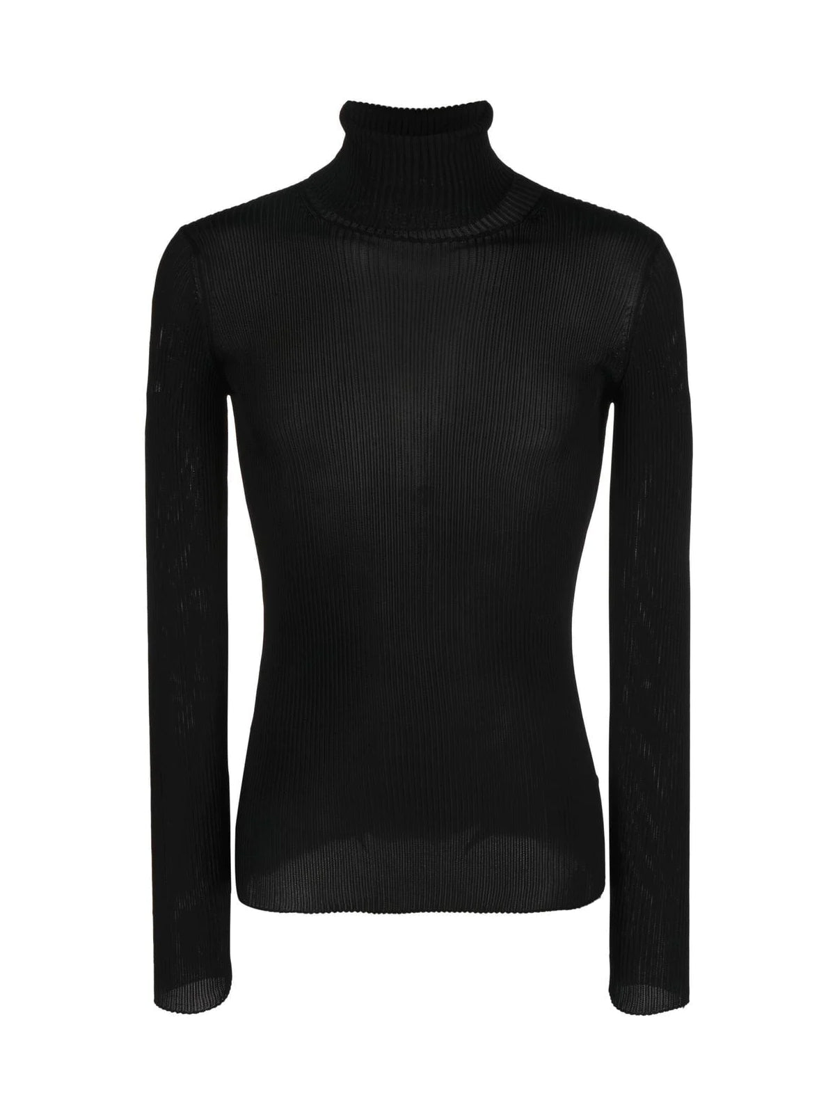 OFF-WHITE Helvetica Logo Turtleneck Sweater - Men's