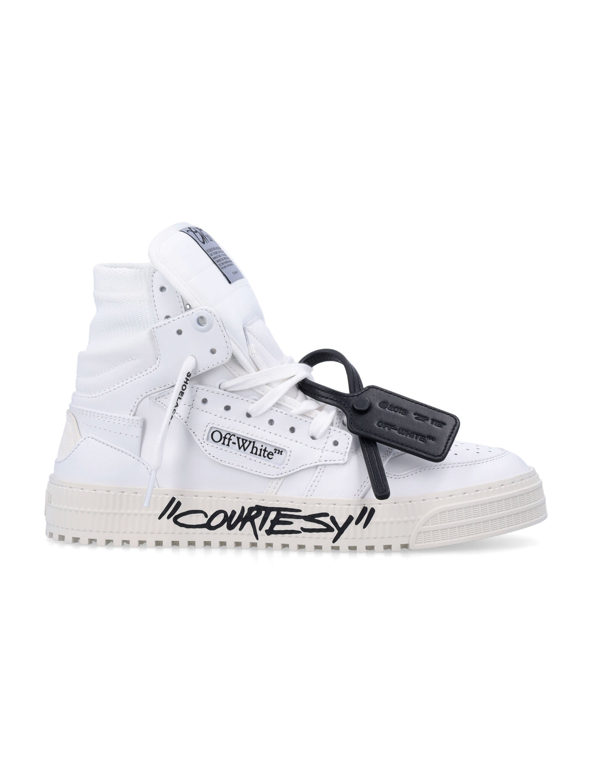 OFF-WHITE High-Top Courtesy Sneakers 3.0