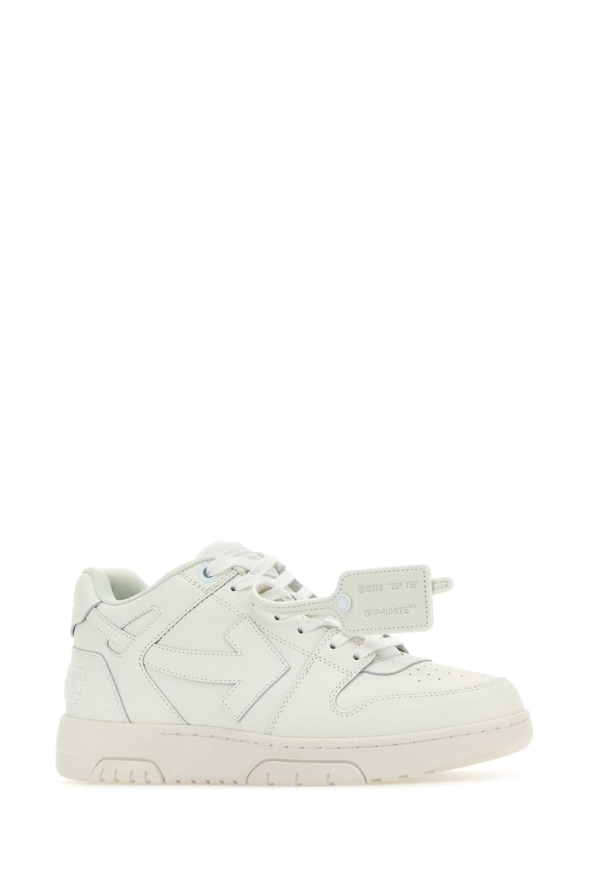 OFF-WHITE Out of Office 100% Leather Sneaker for Men