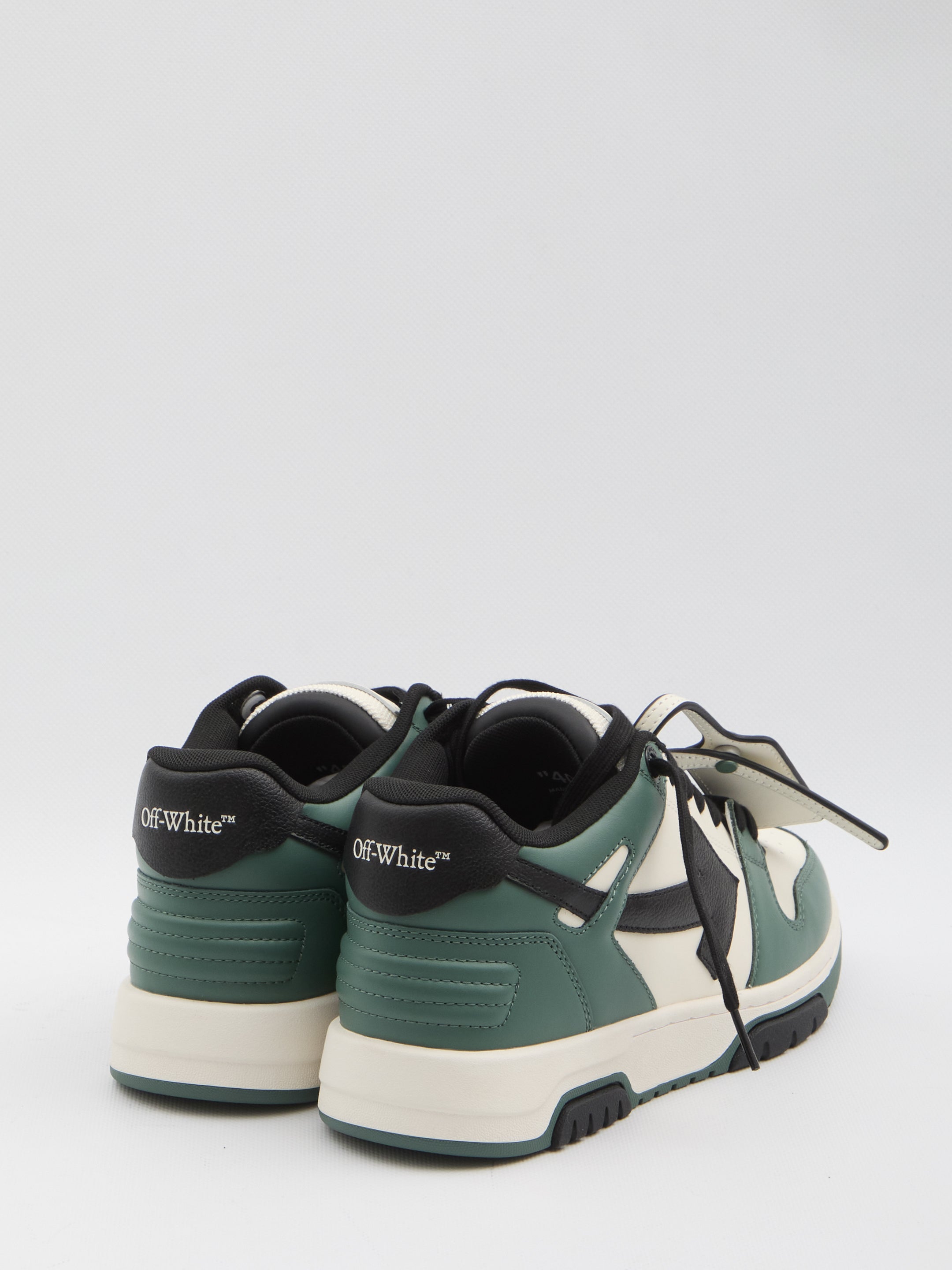 OFF-WHITE Out of Office Leather Sneakers for Men - FW25