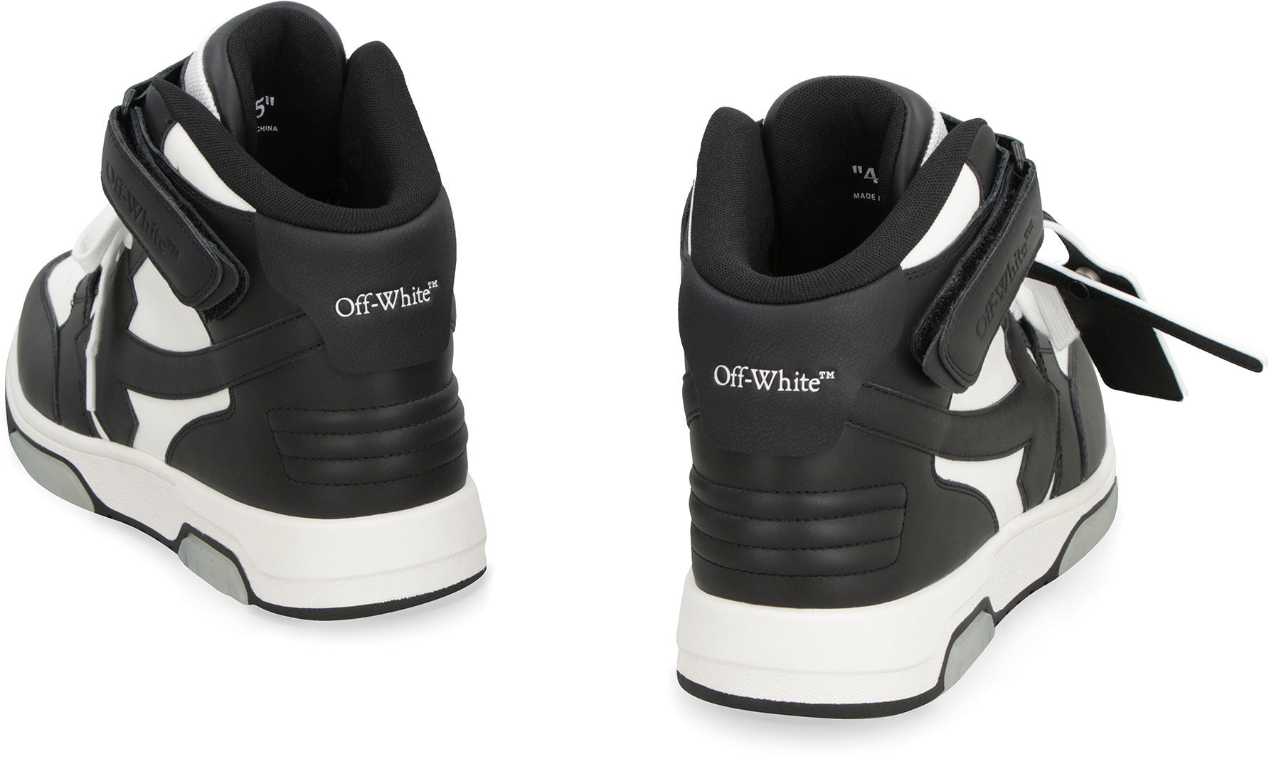 OFF-WHITE High-Top Sneakers with Arrow Motif