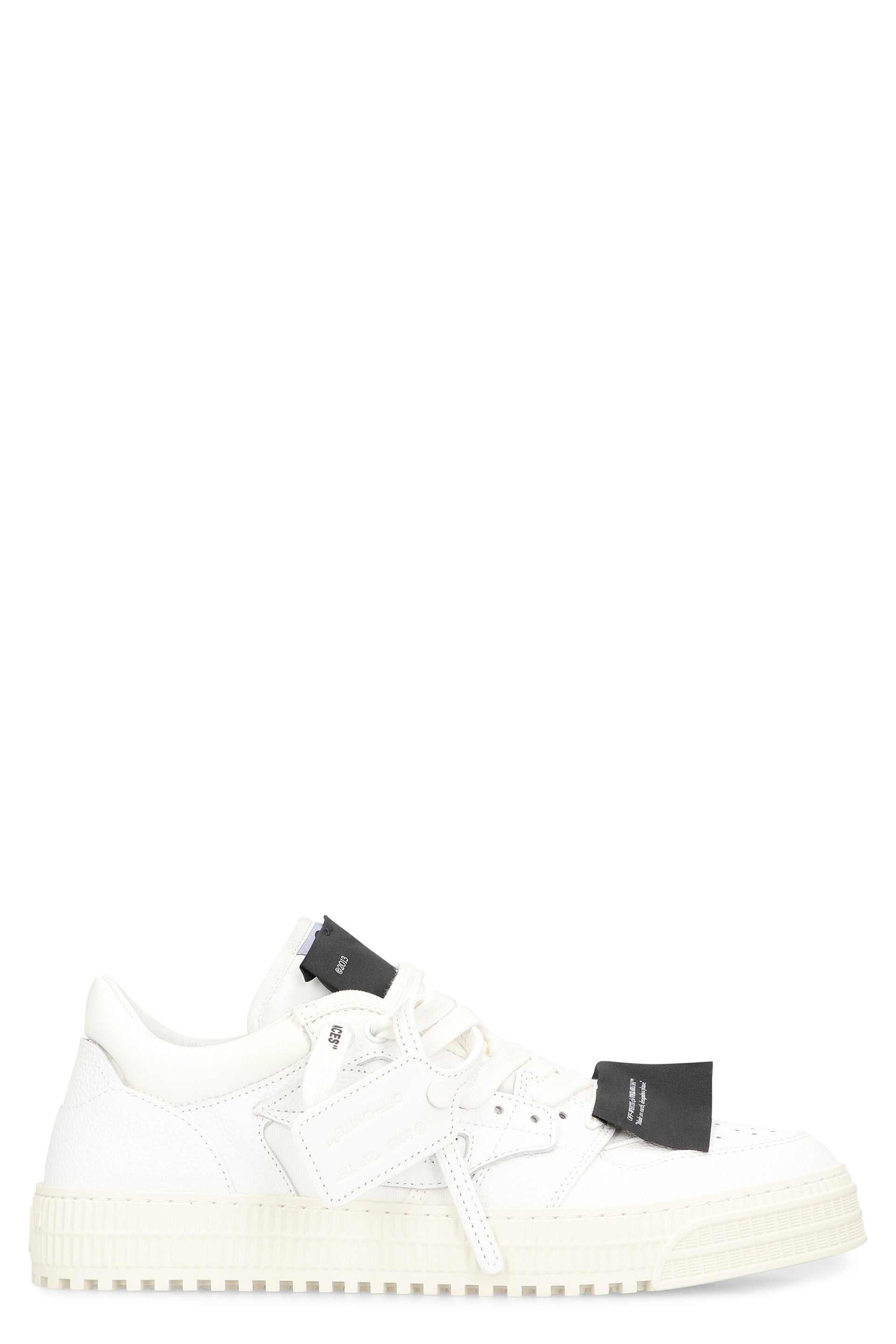 OFF-WHITE Low-Top Sneakers with Removable Charm