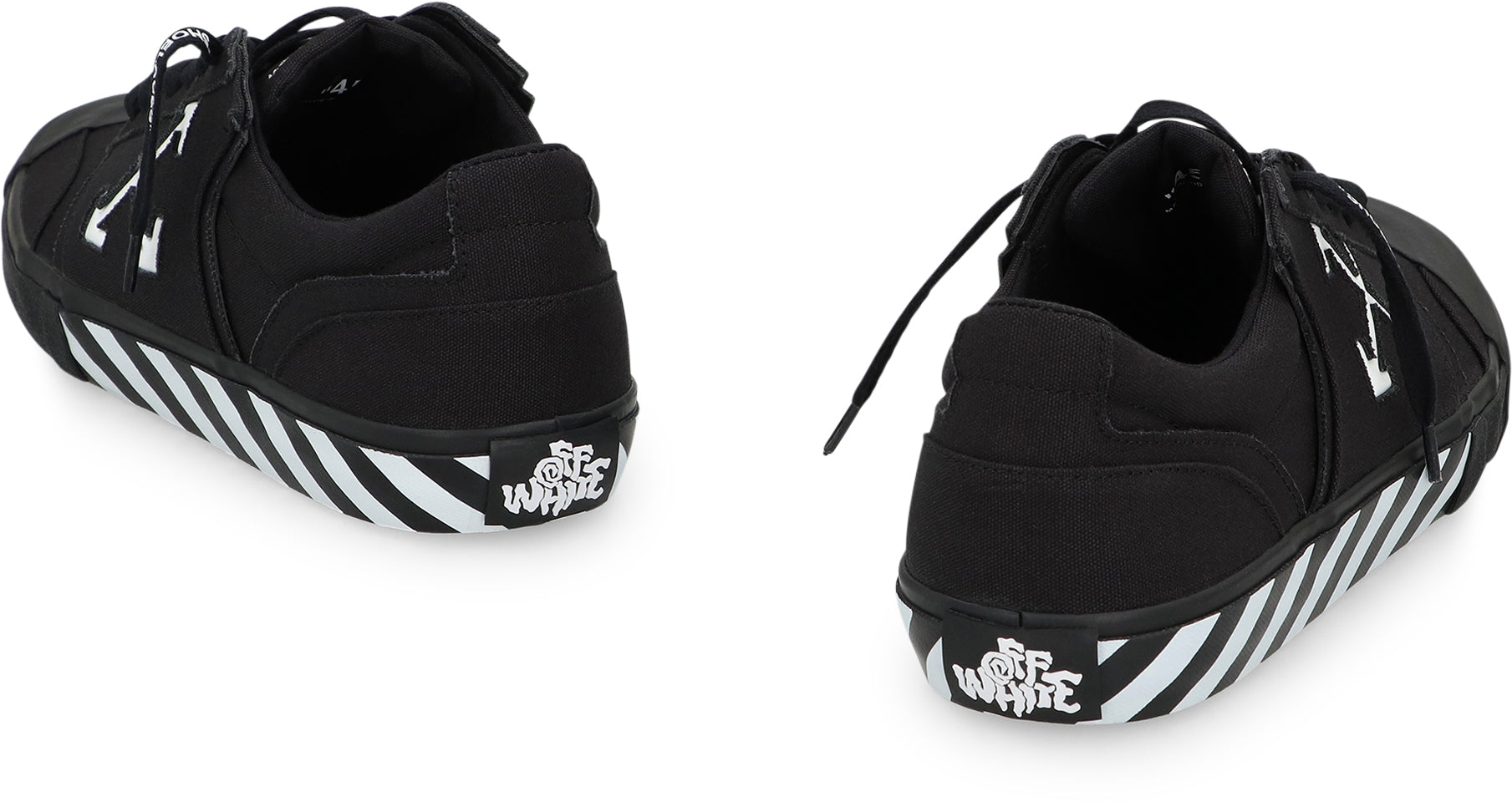 OFF-WHITE Low-Top Sneaker with Undercut Design