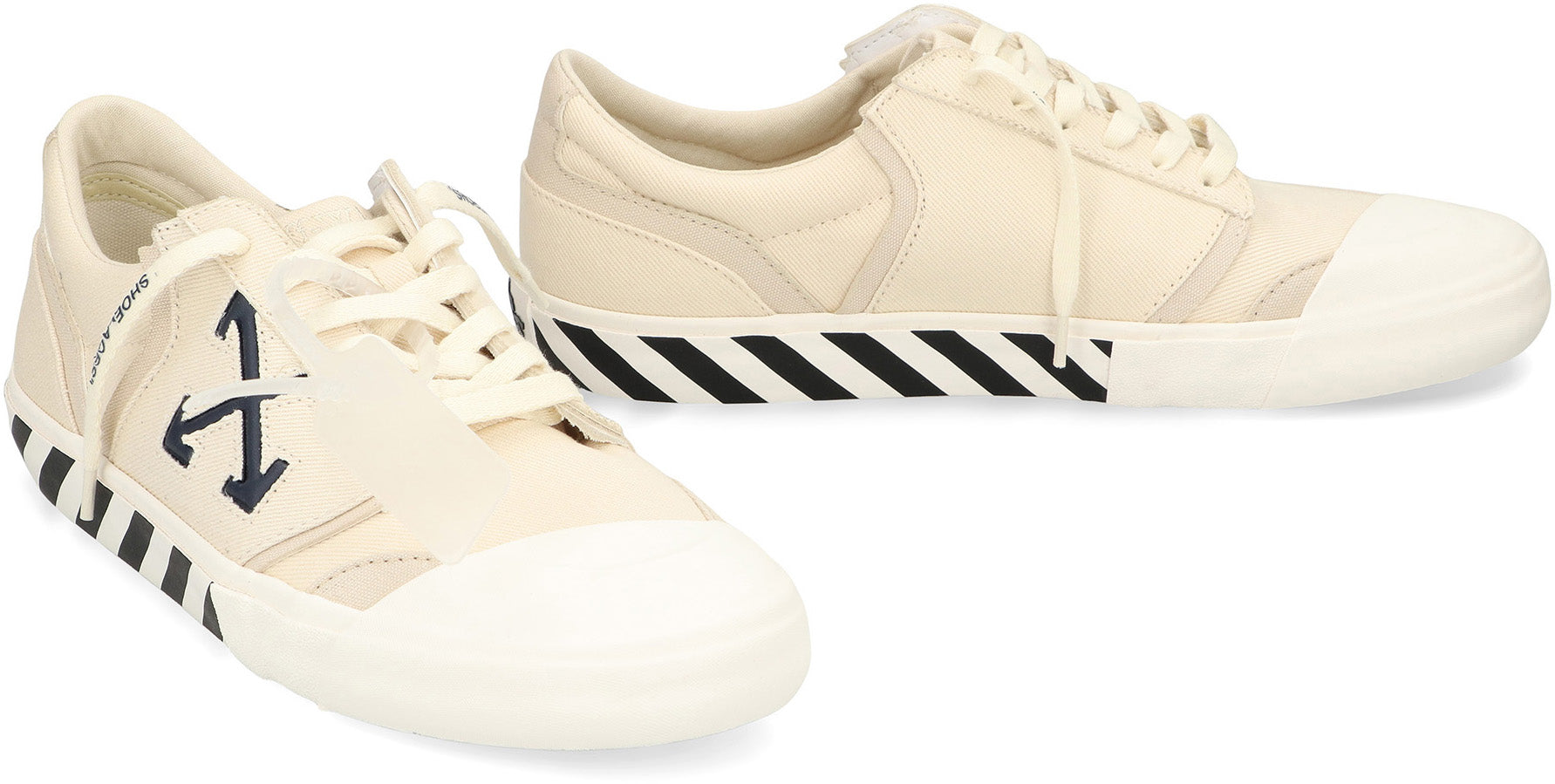 OFF-WHITE Low-Top Vulcanized Sneakers