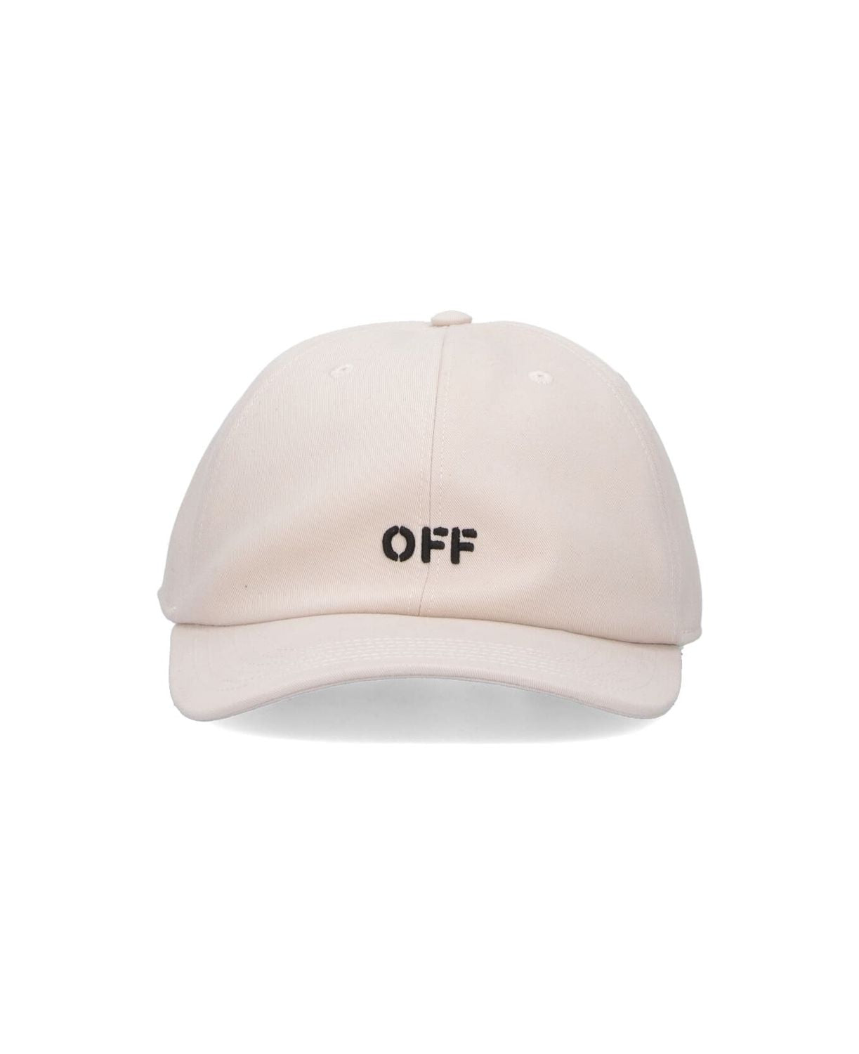 OFF-WHITE Drill Off Stamp Baseball Cap