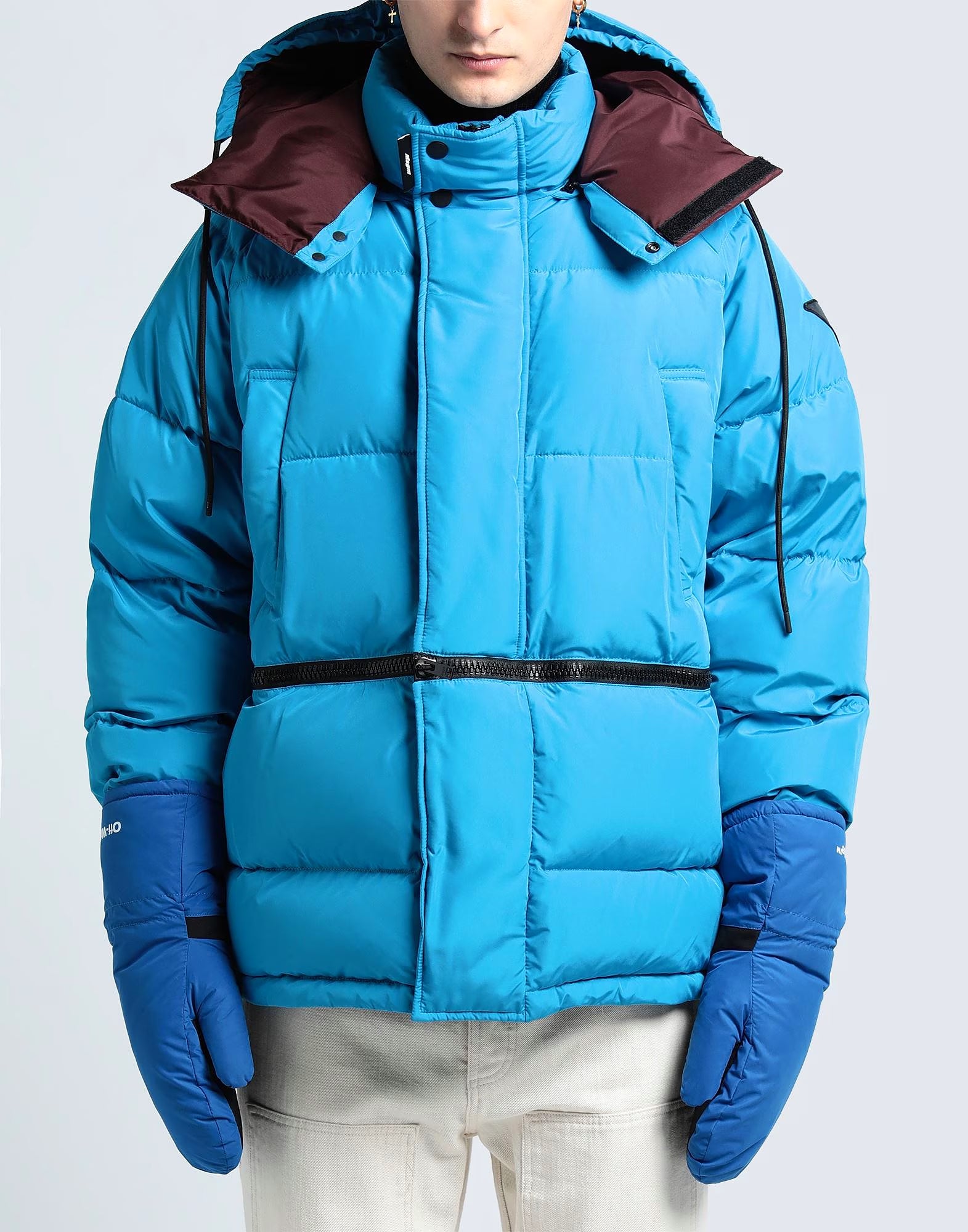 OFF-WHITE Bounce Logo Ski Mittens for Men - FW24 Collection