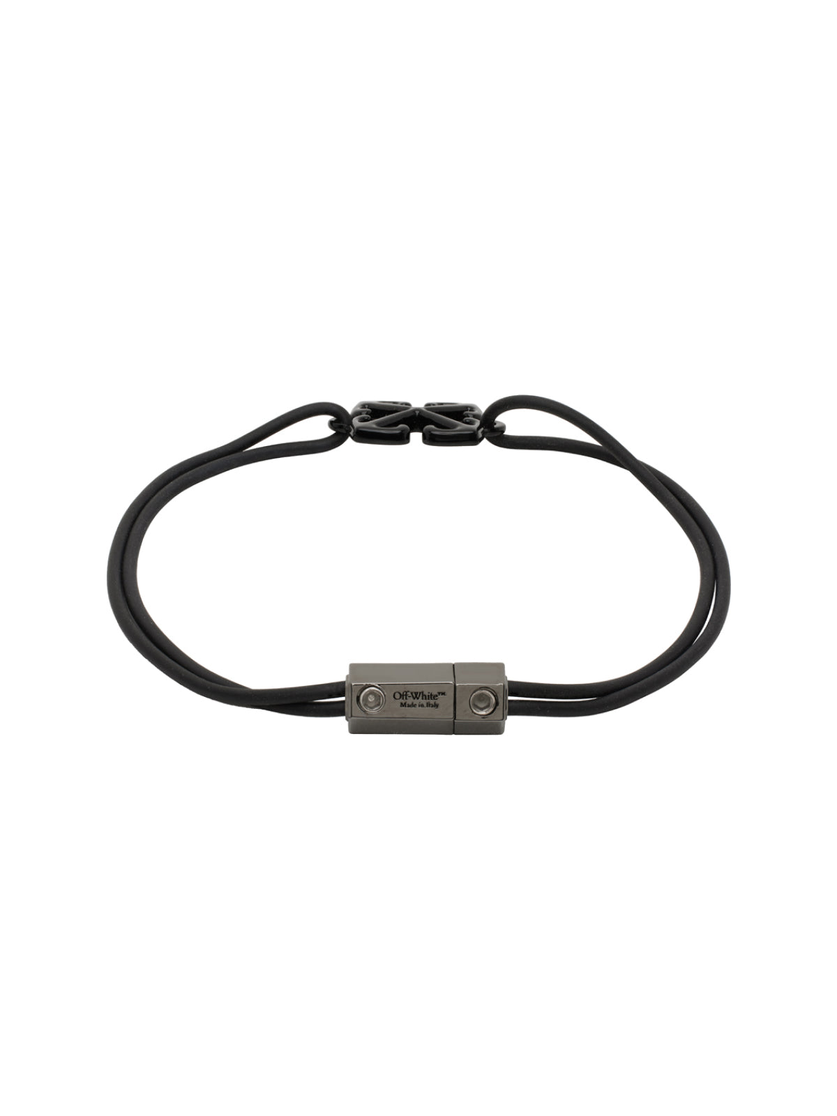 OFF-WHITE Arrow Logo Bracelet - Men's Stylish Accessory