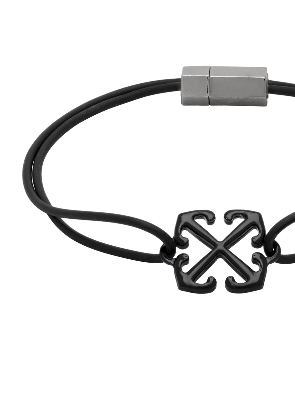 OFF-WHITE Arrow Logo Bracelet - Men's Stylish Accessory