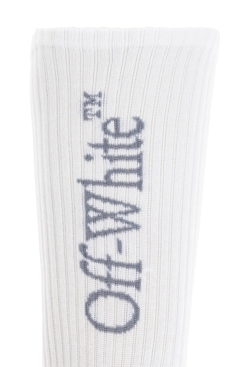 OFF-WHITE Mid Bookish Leather Socks for Men