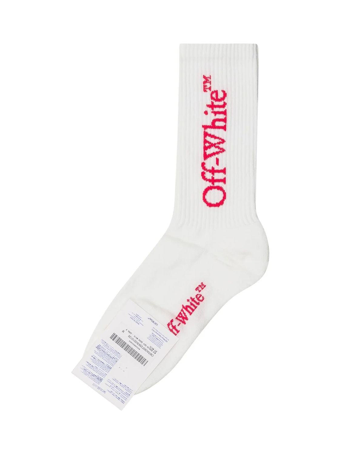 OFF-WHITE Mid Bookish 100% Leather Socks - Fall/Winter 2025