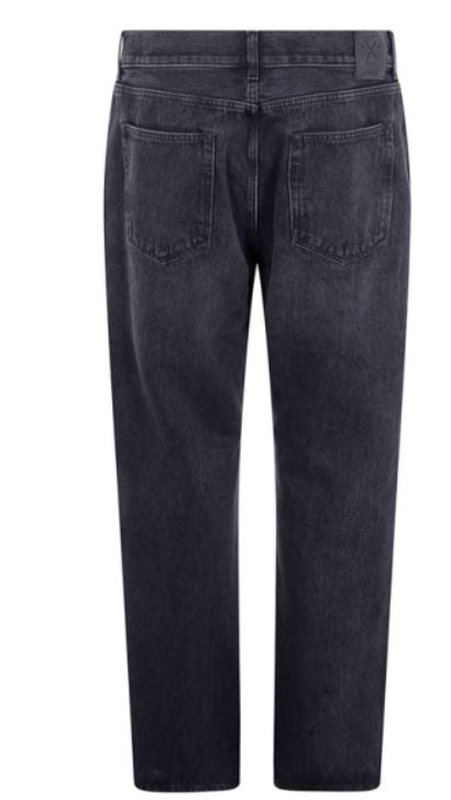 OFF-WHITE Classic 100% Cotton Jeans for Men