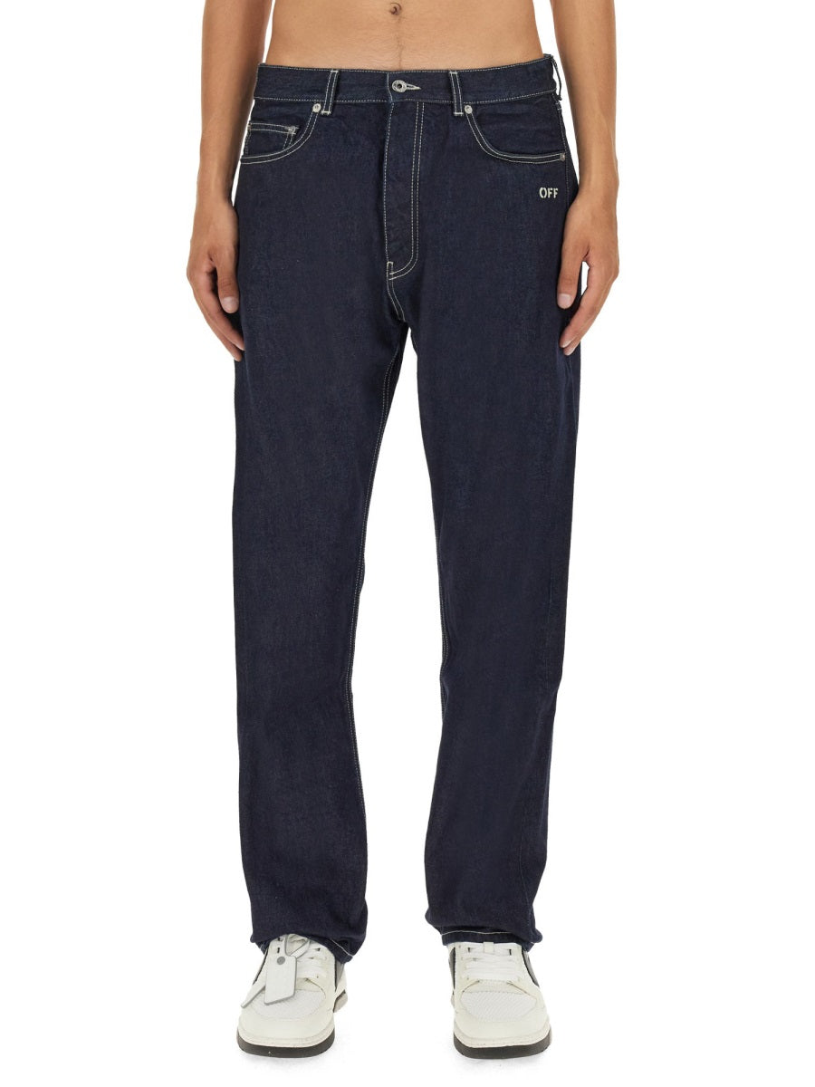 OFF-WHITE Regular Fit Skate Jeans - Size 31