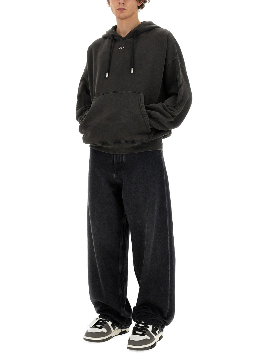 OFF-WHITE Loose Fit Jeans Size 32 for Men