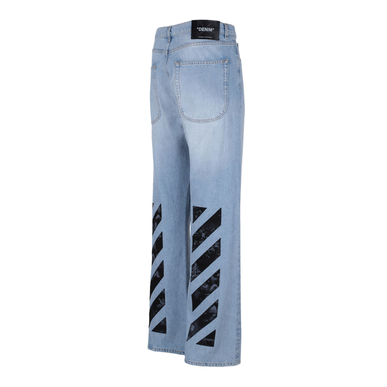 OFF-WHITE Classic Denim Jeans for Men - SS25 Collection