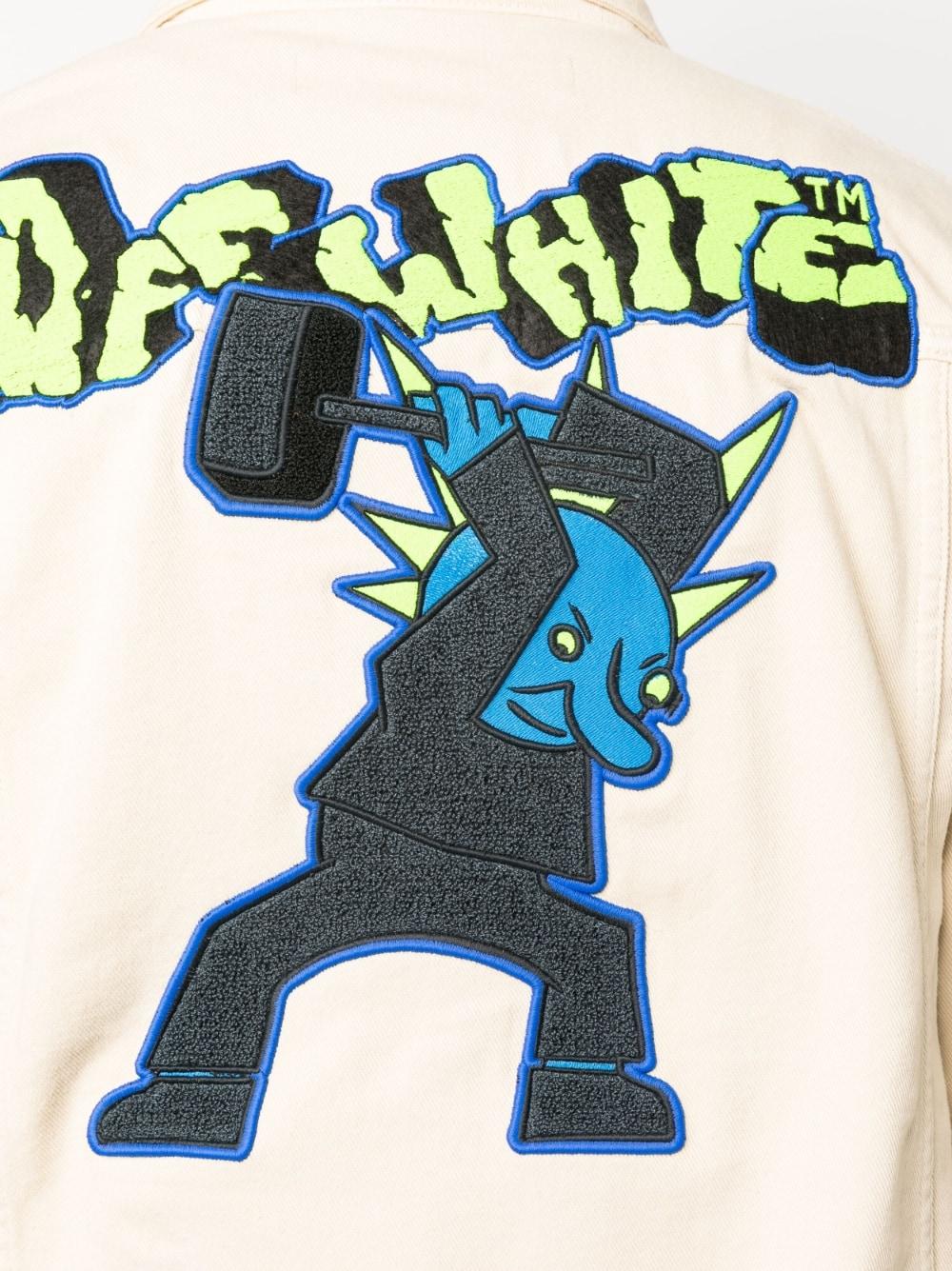 OFF-WHITE Luxe Classic Denim Jacket