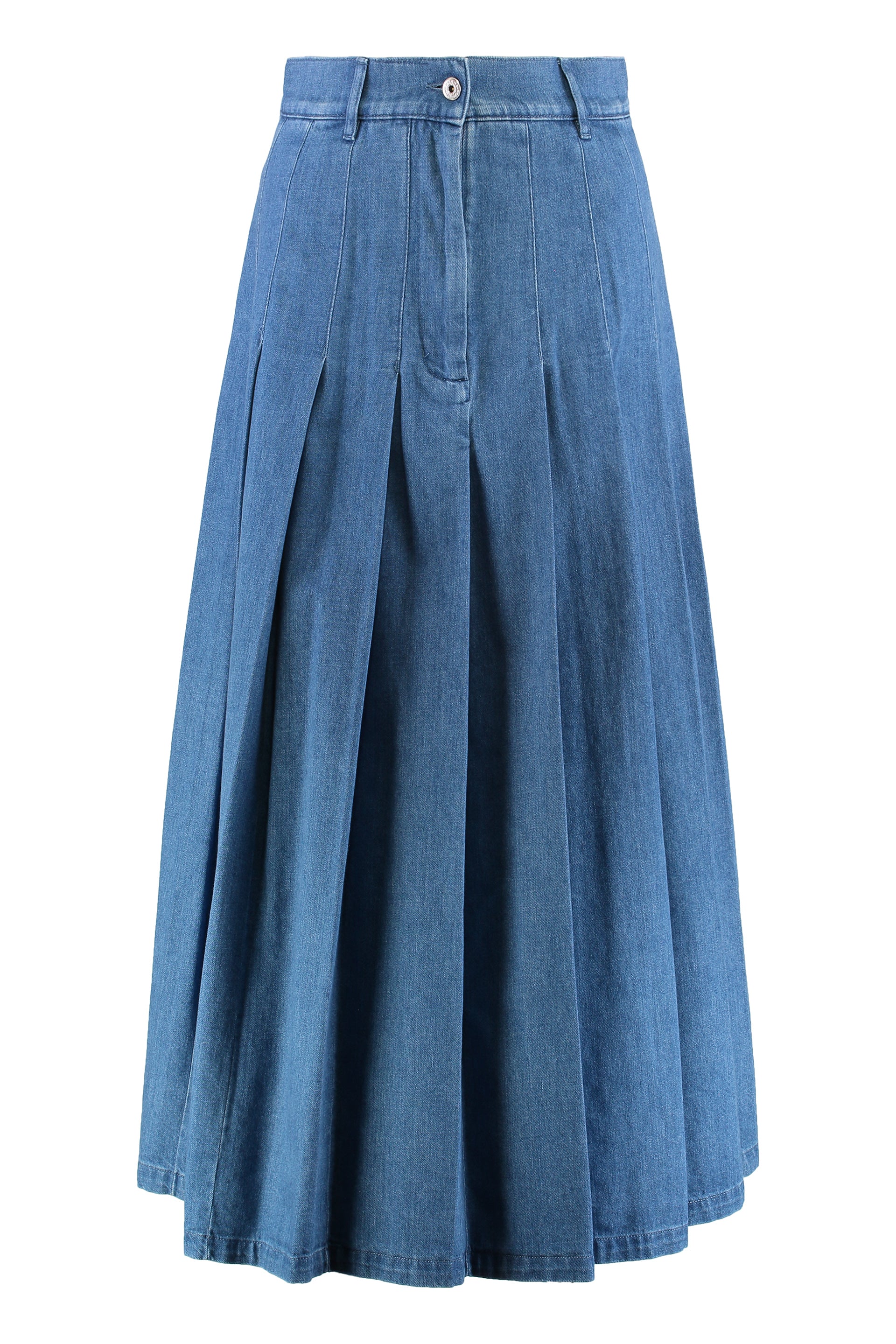 WEEKEND MAX MARA High-Waisted Denim Skirt