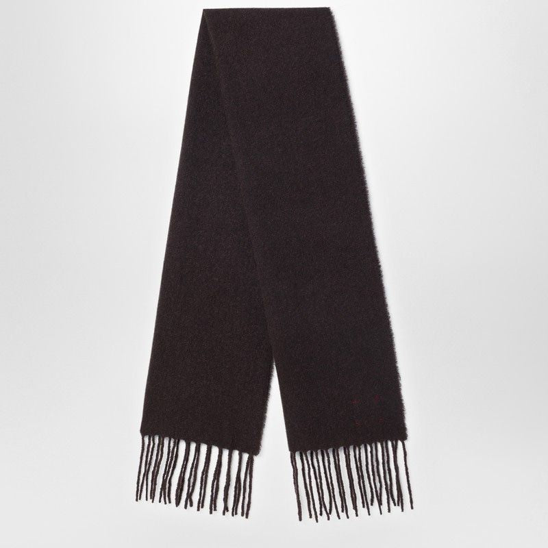 DESTIN Wool and Cashmere Scarf with Fringed Edges
