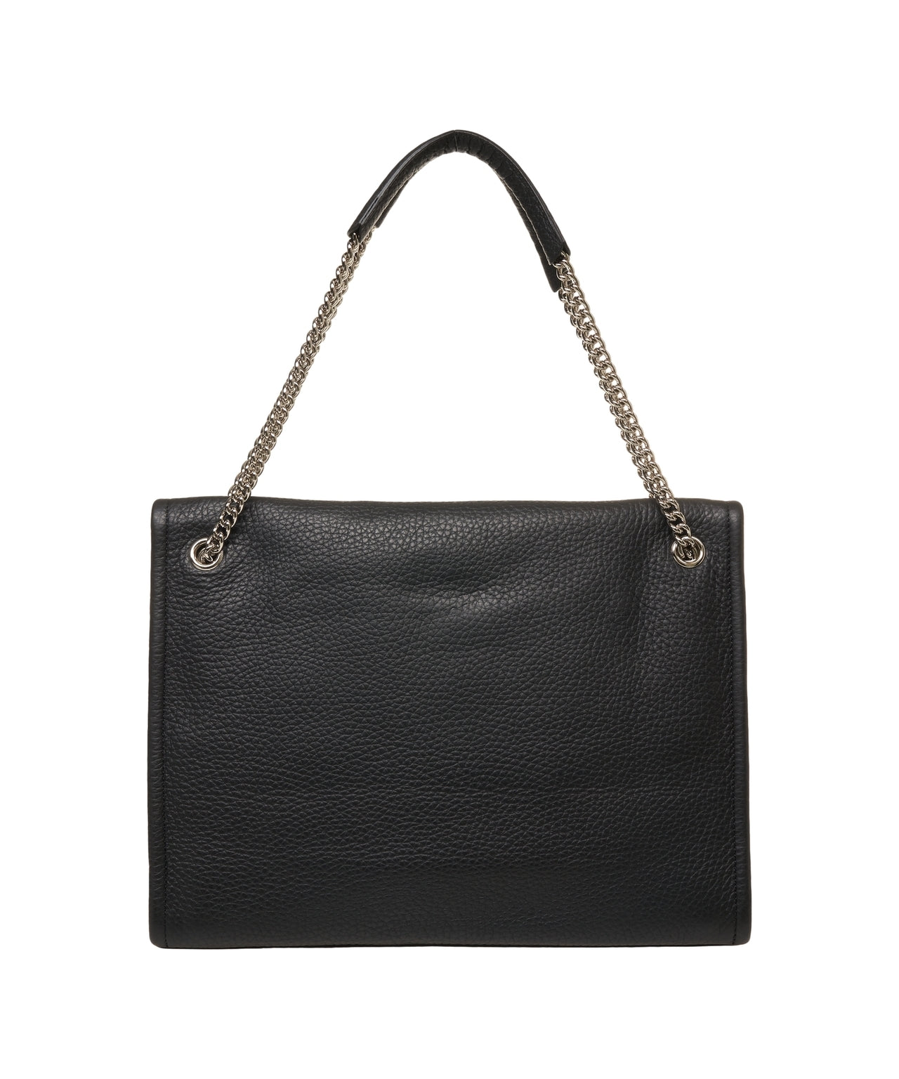 ORCIANI Elegant Hammered Leather Shoulder Bag - 38 x 30 cm