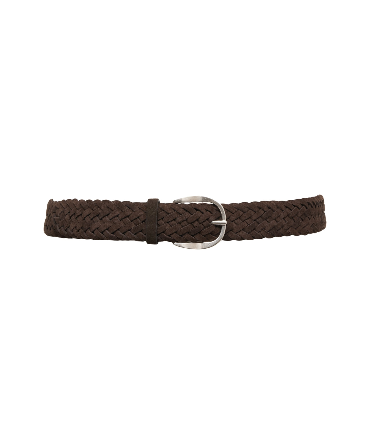 ORCIANI Woven Leather Belt for Men