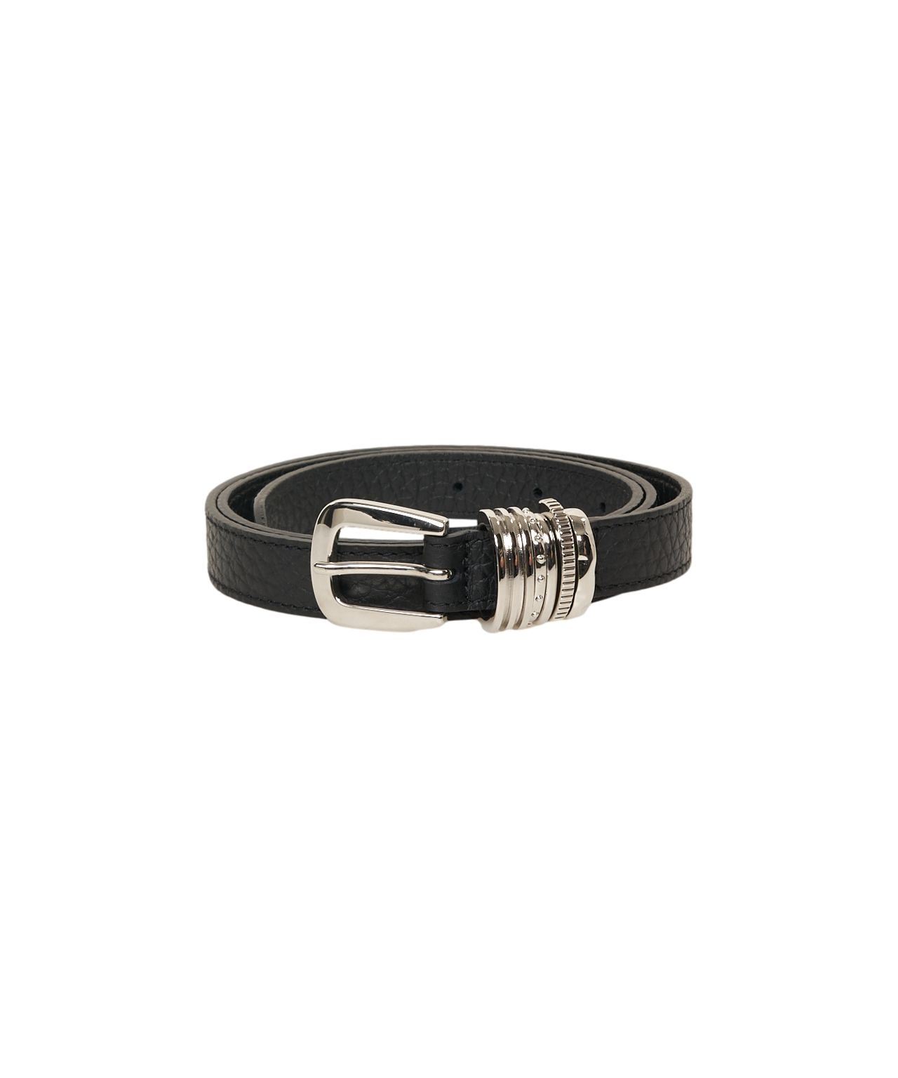 ORCIANI Elegant 2 cm Grained Leather Belt