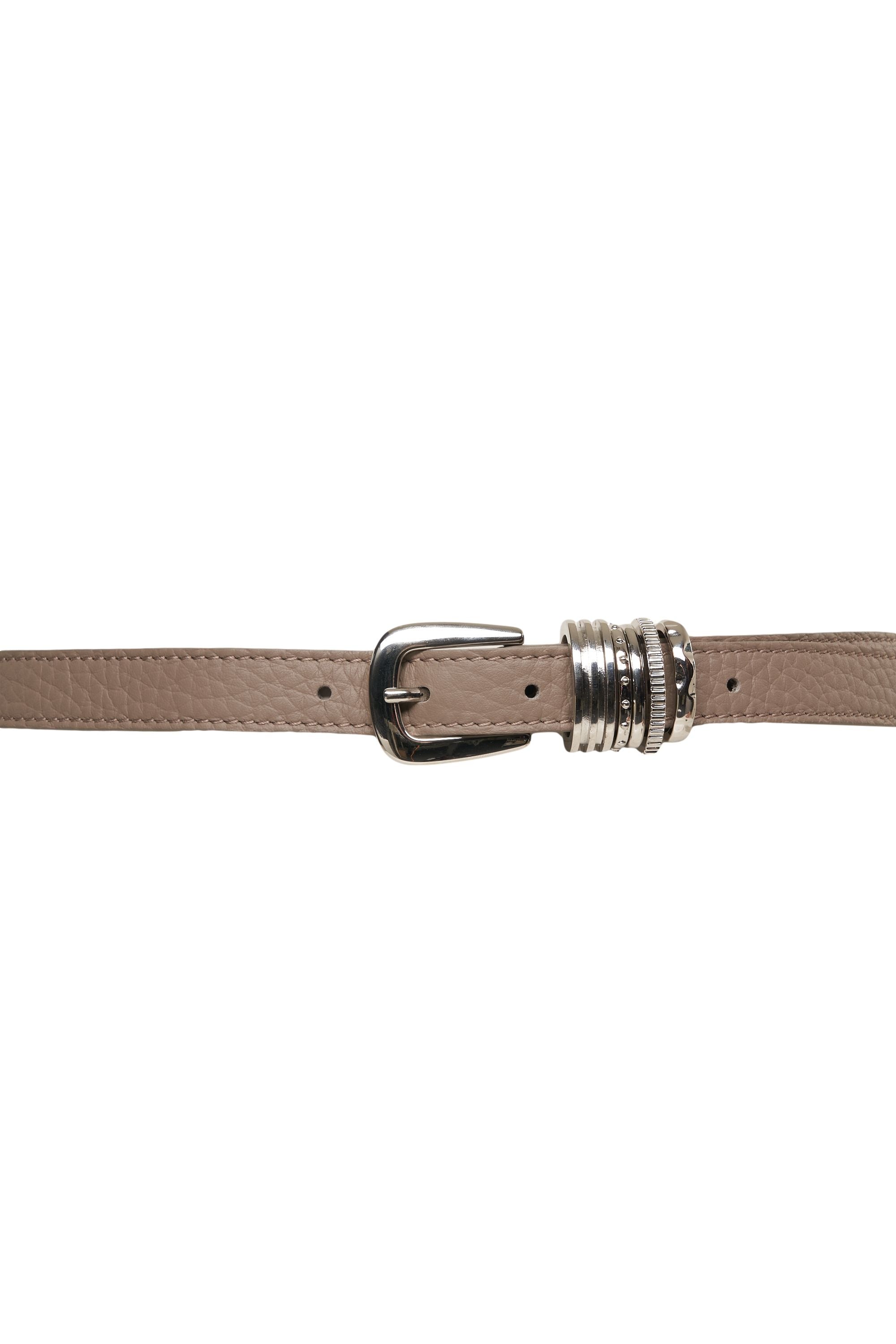 ORCIANI Luxury Grained Leather Belt - 2 cm Width