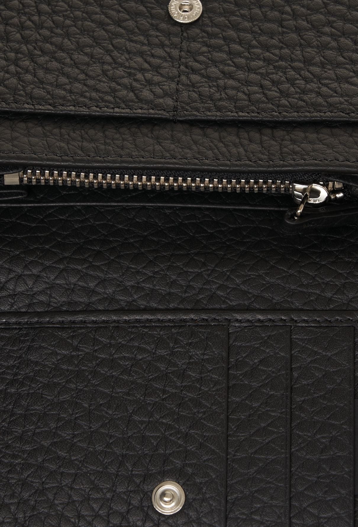 ORCIANI Mini Compacted Hammered Leather Wallet