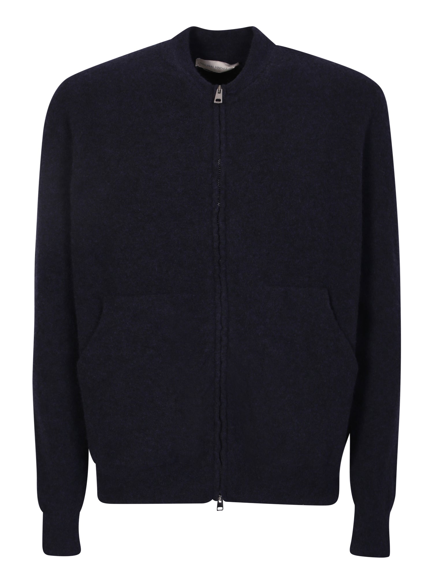 ORIGINAL VINTAGE Vintage-Inspired Front Zip Cardigan for Men