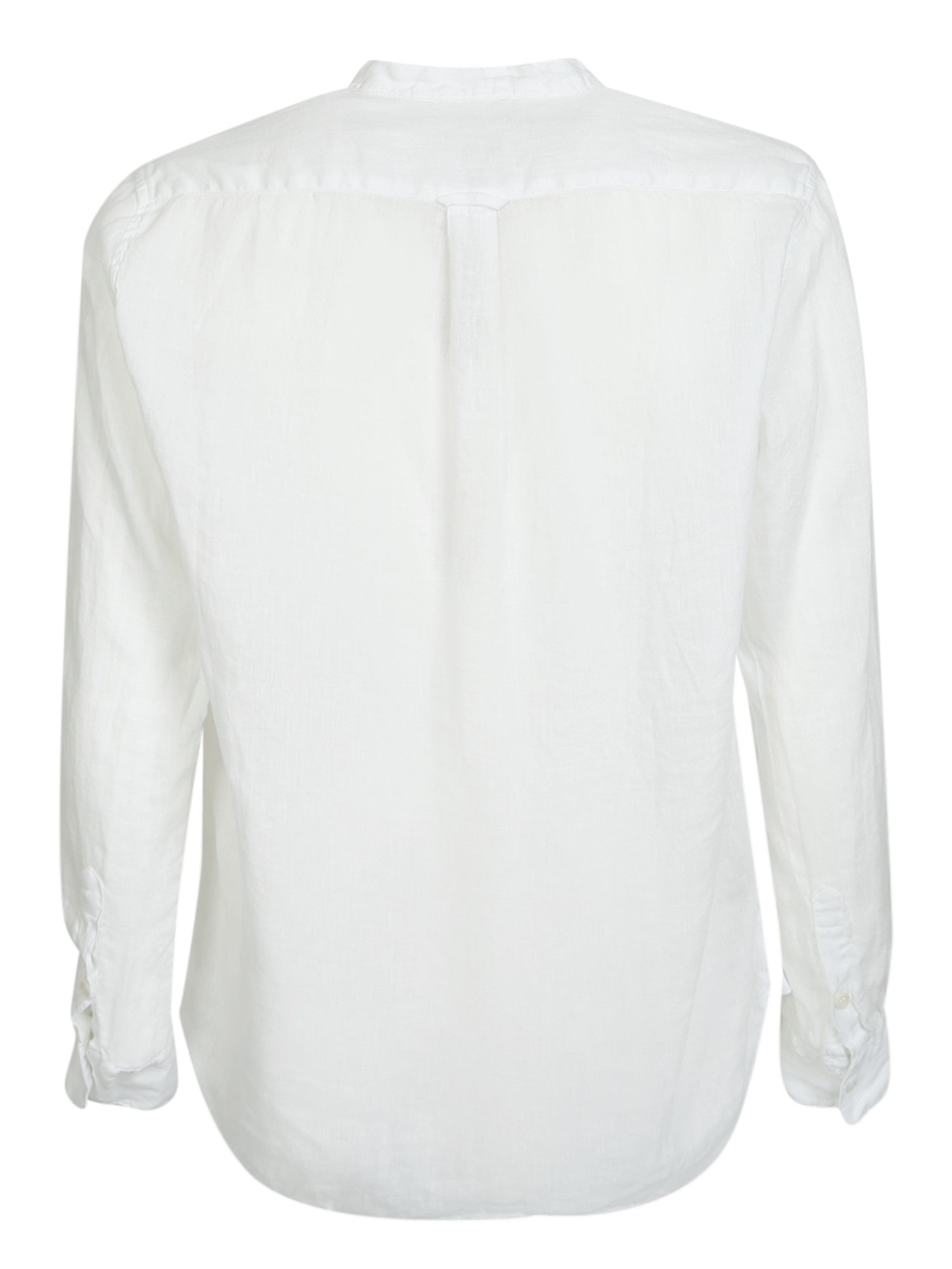 ORIGINAL VINTAGE Classic Mandarin Collar White Shirt for Men