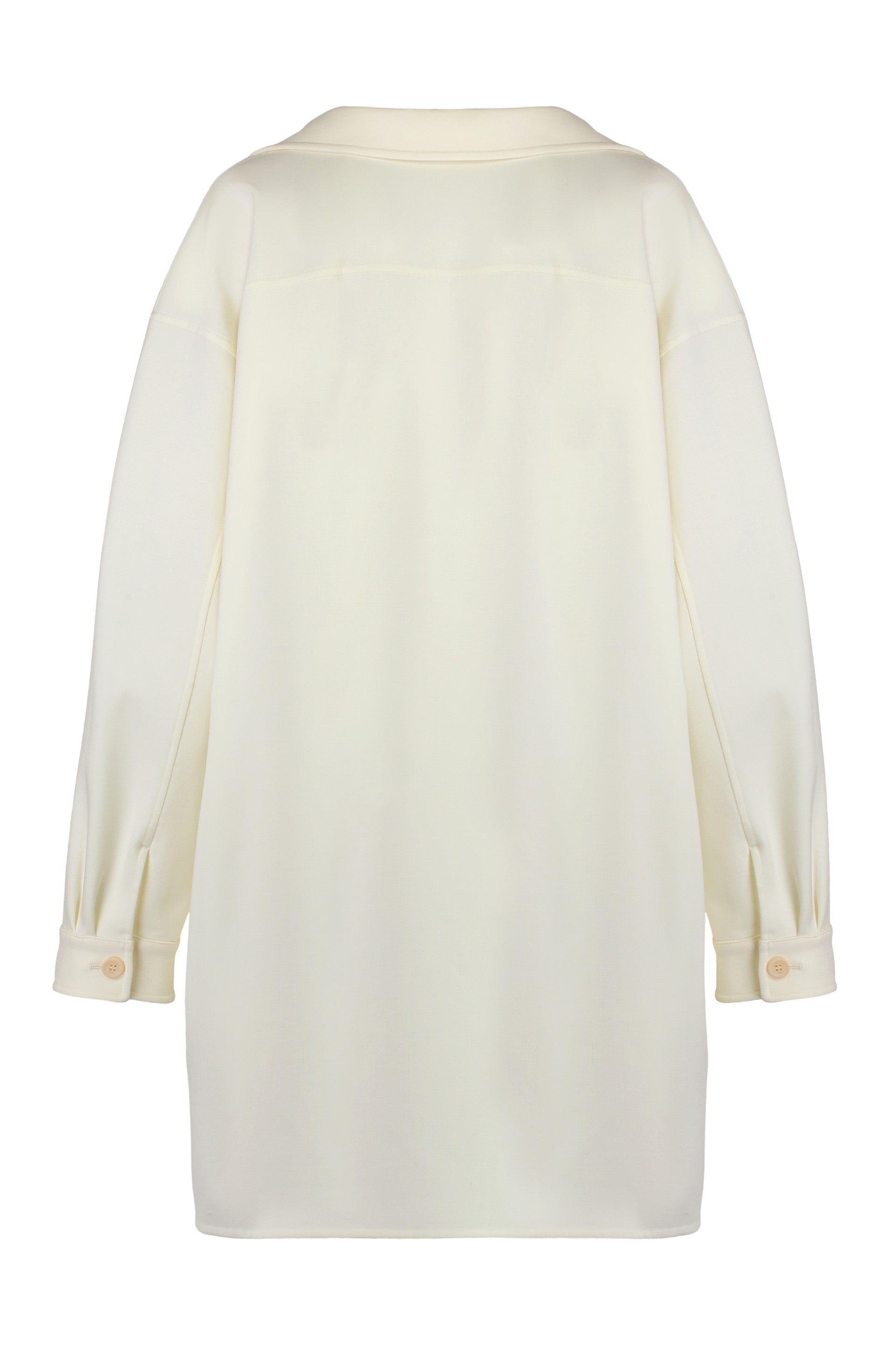 MAX MARA Virgin Wool Jacket with Lapel Collar for Women