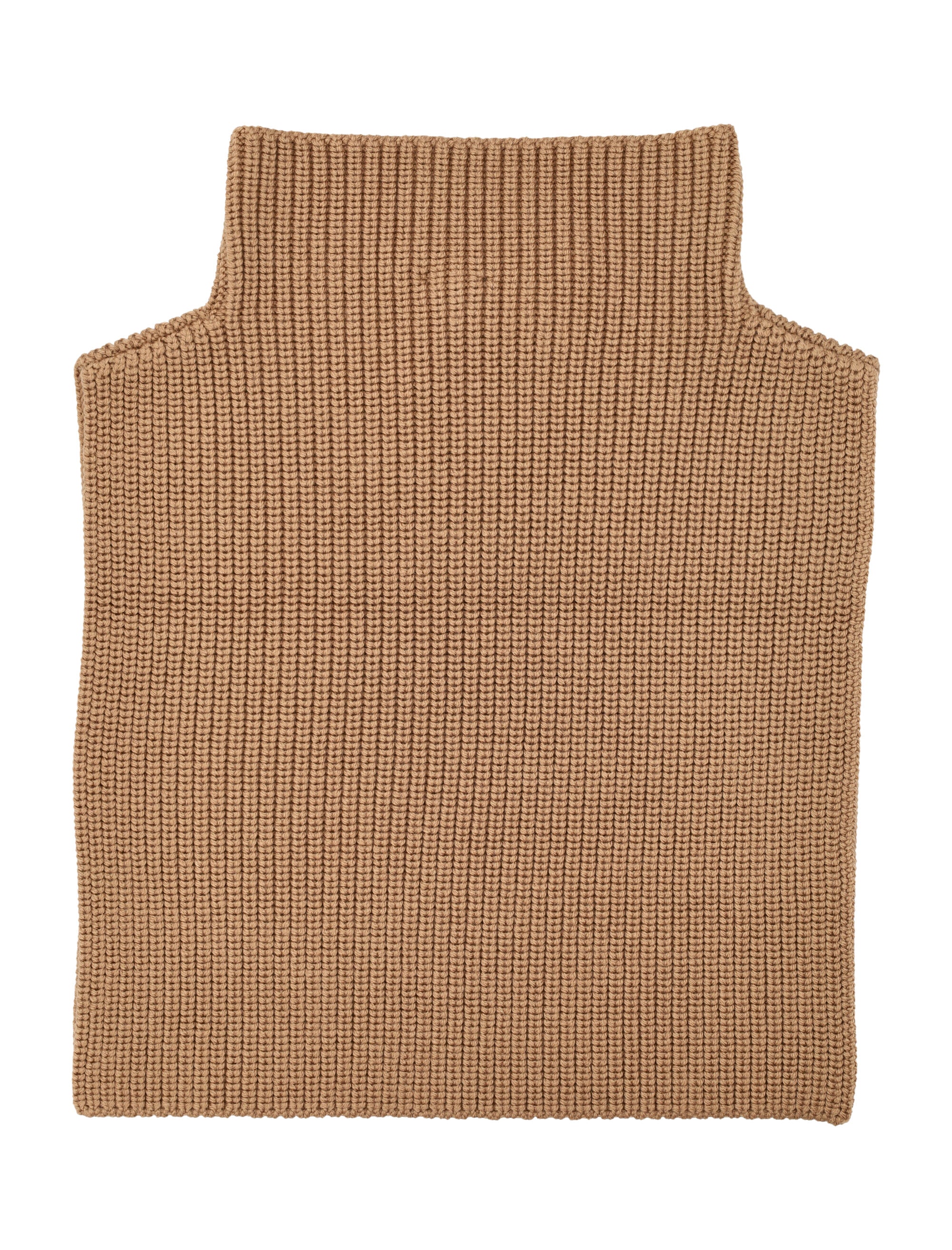 MAX MARA Wool Ribbed Neckwarmer