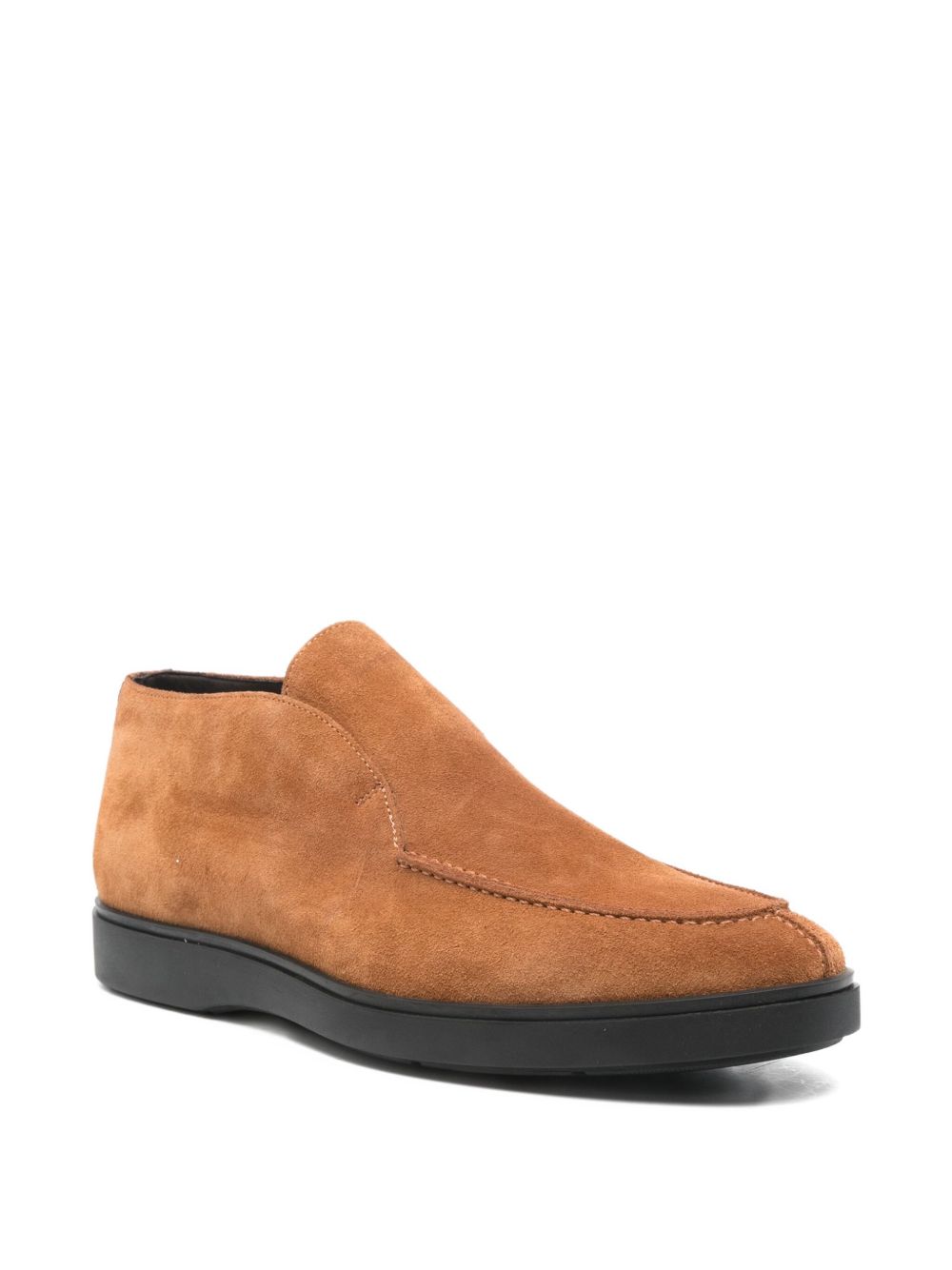ORTIGNI Classic Cuban Design Suede Loafers for Men - FW25