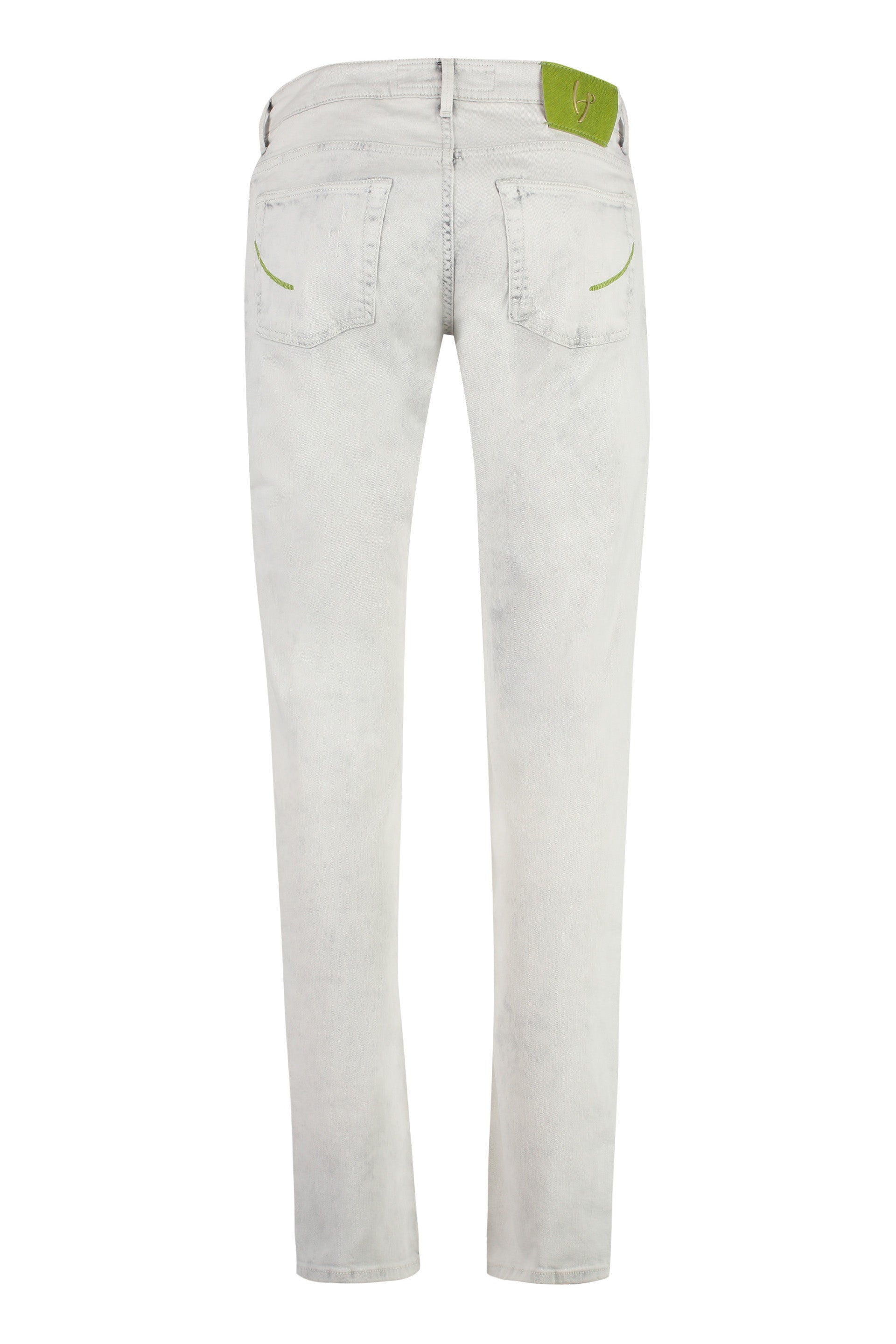 HANDPICKED	 Slim Fit Distressed Jeans for Men