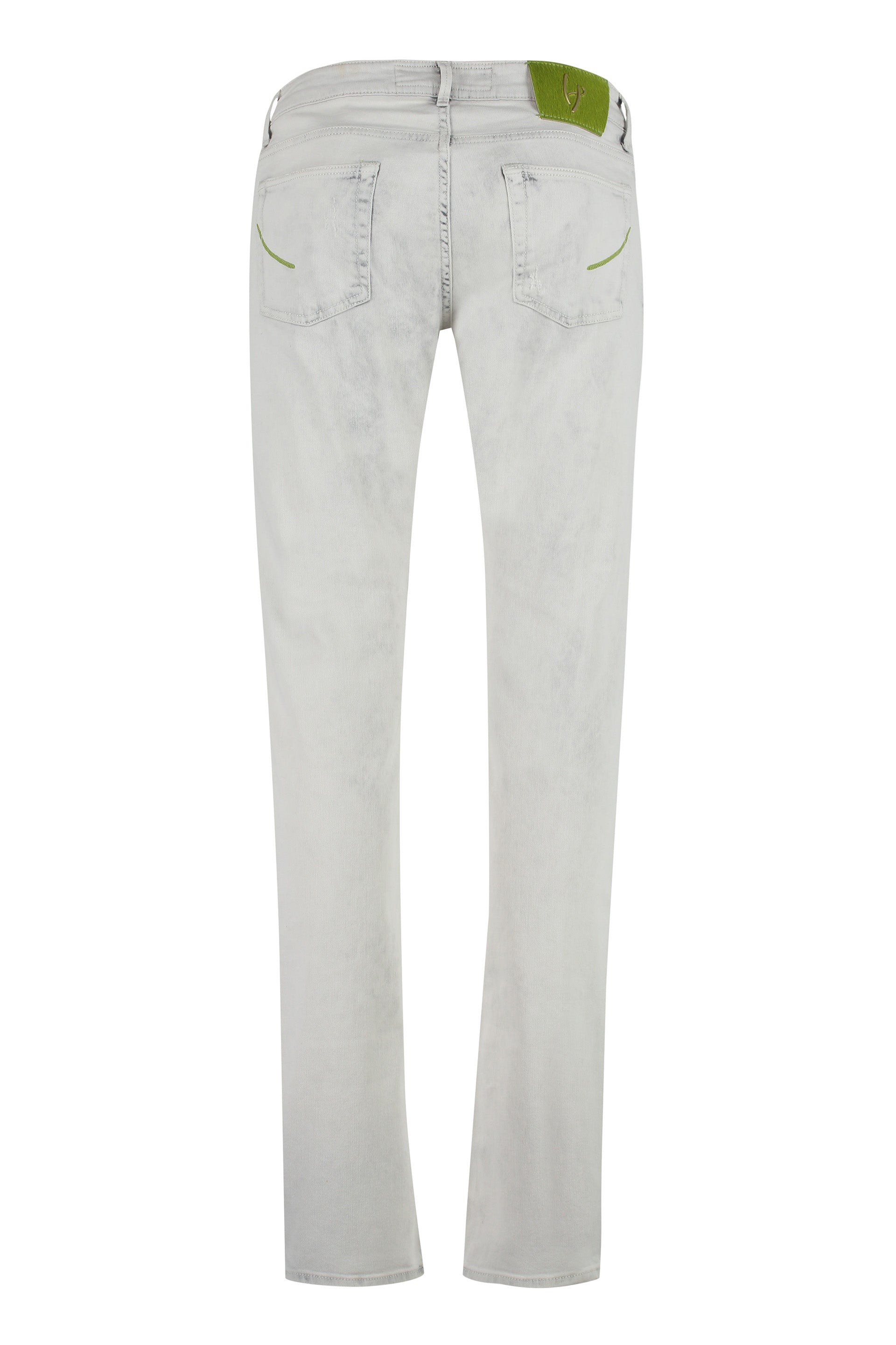 HANDPICKED	 Slim Fit Distressed Jeans