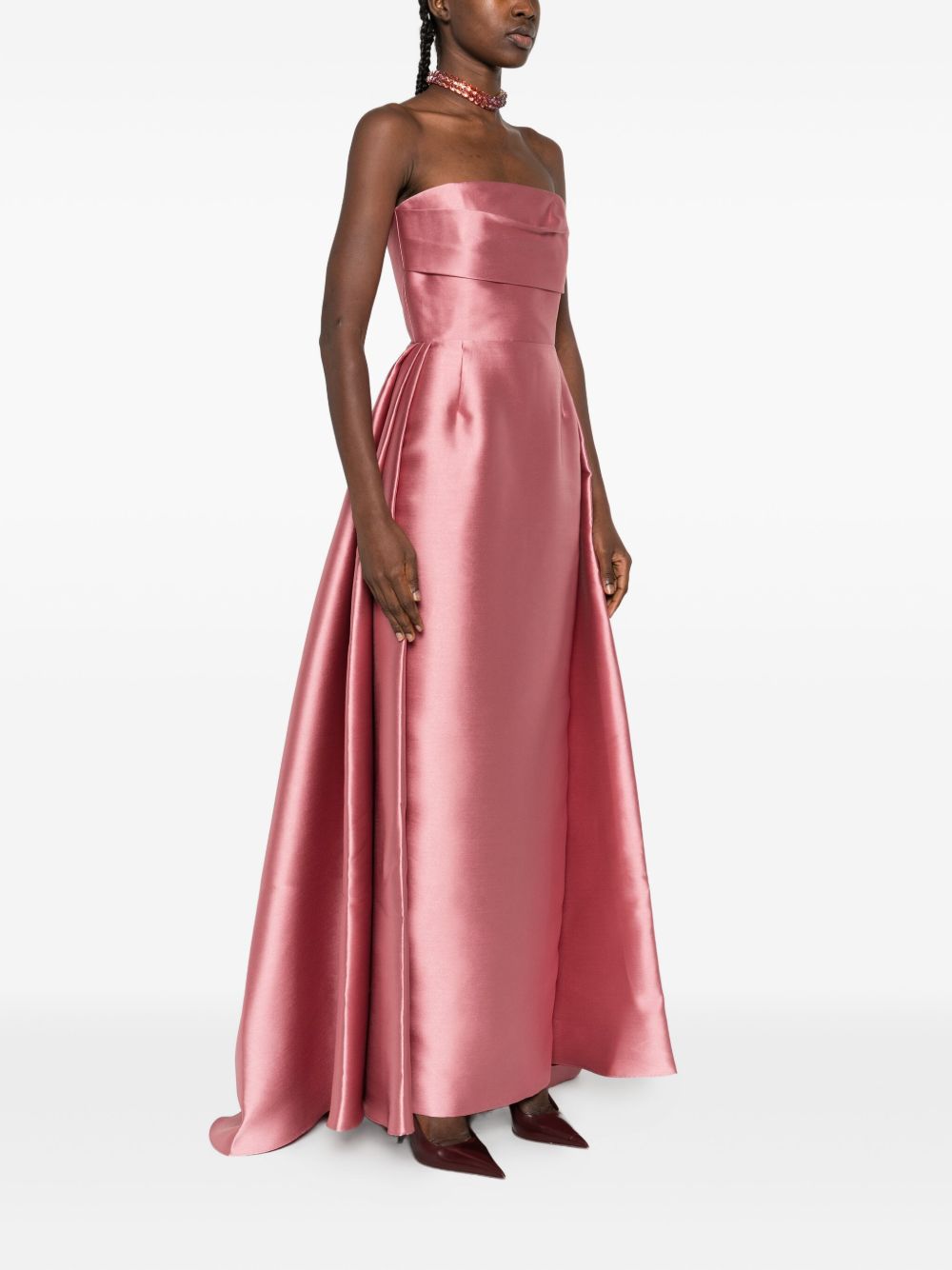 SOLACE LONDON Tiffany Midi Dress
