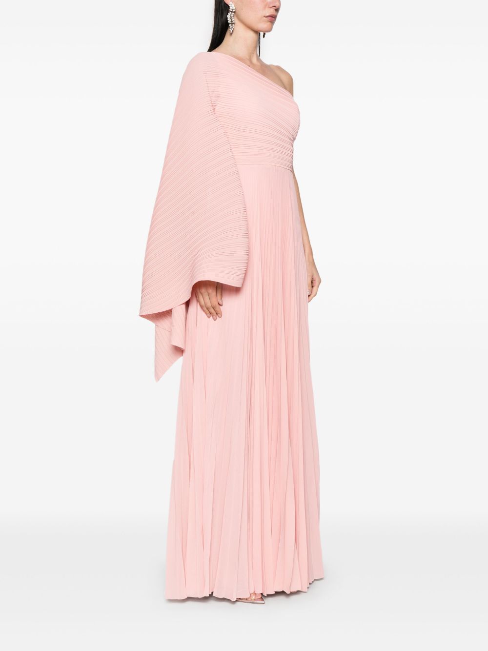 SOLACE LONDON Maci Maxi Dress - Women’s One-Shoulder Style