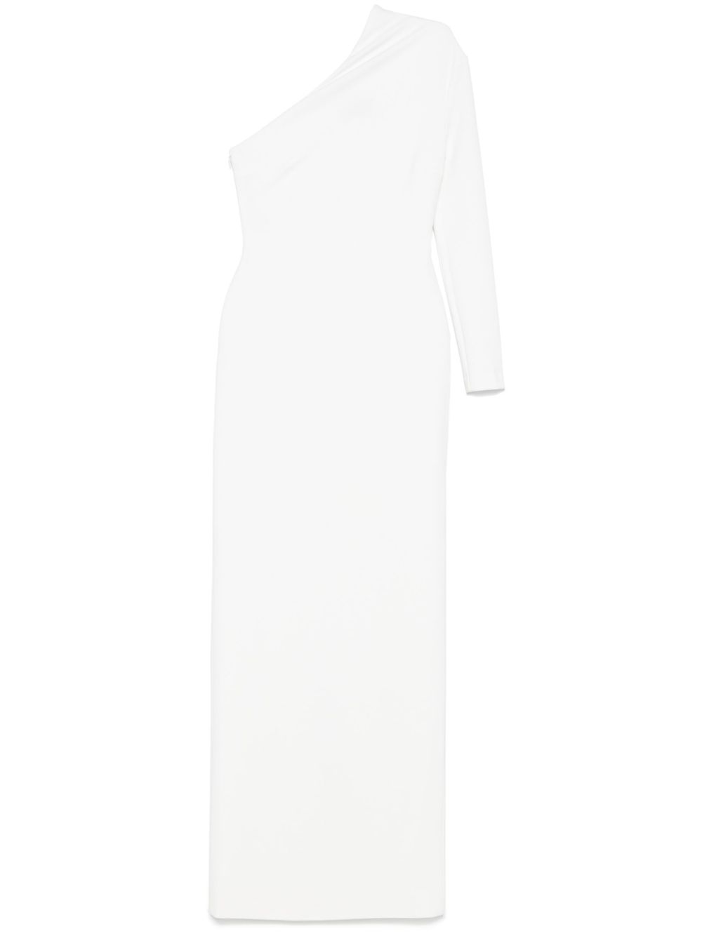 SOLACE LONDON Asymmetrical One-Shoulder Maxi Dress