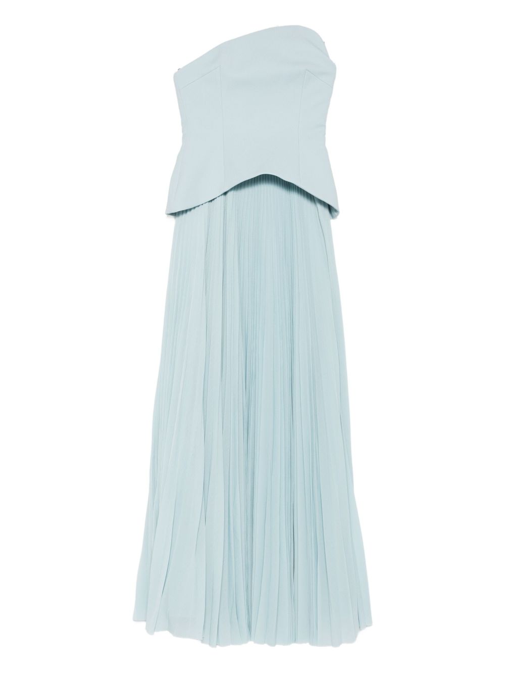 SOLACE LONDON Elegant Maxi Dress with Asymmetric Neckline